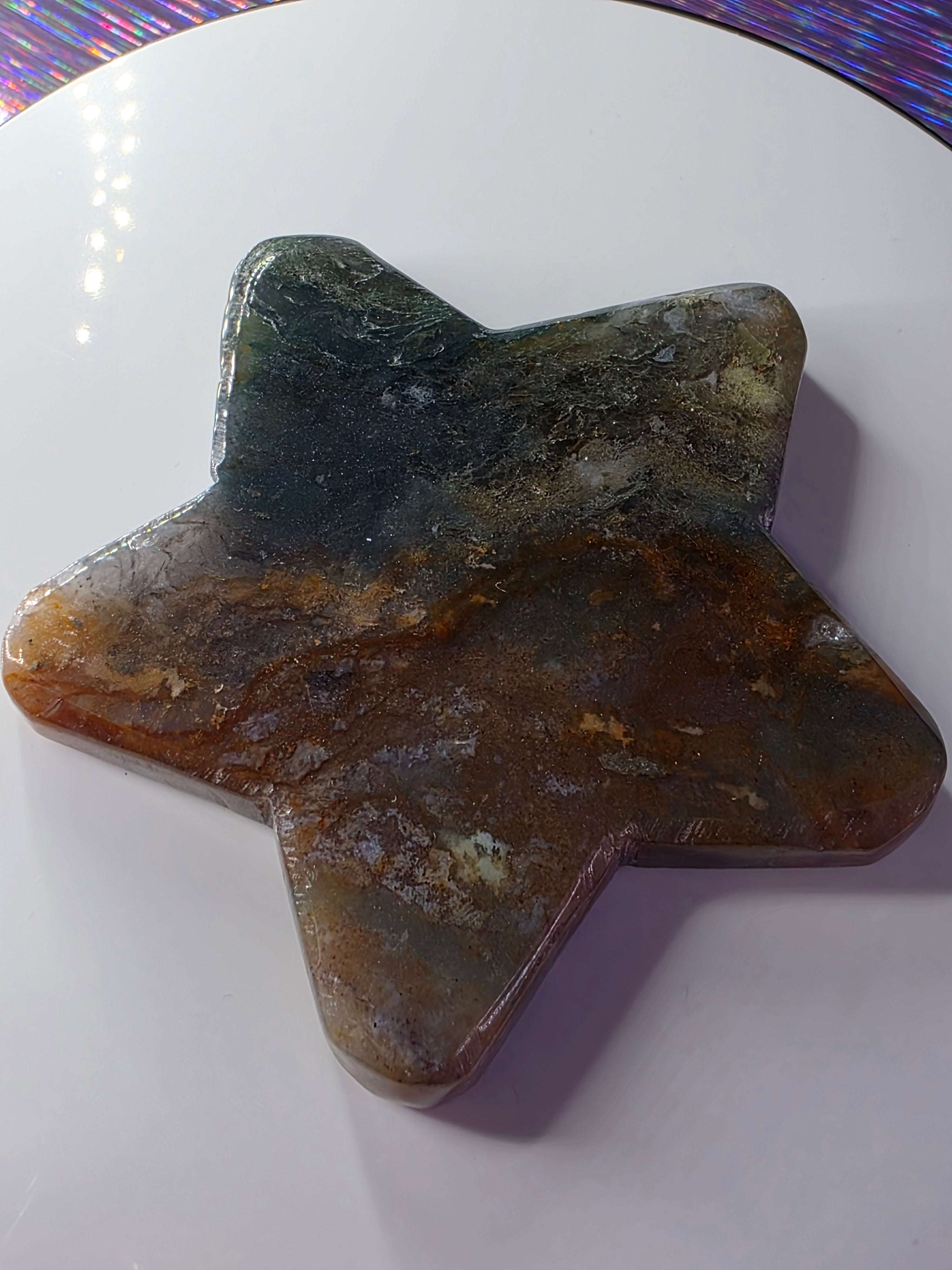 Moss Agate Star E
