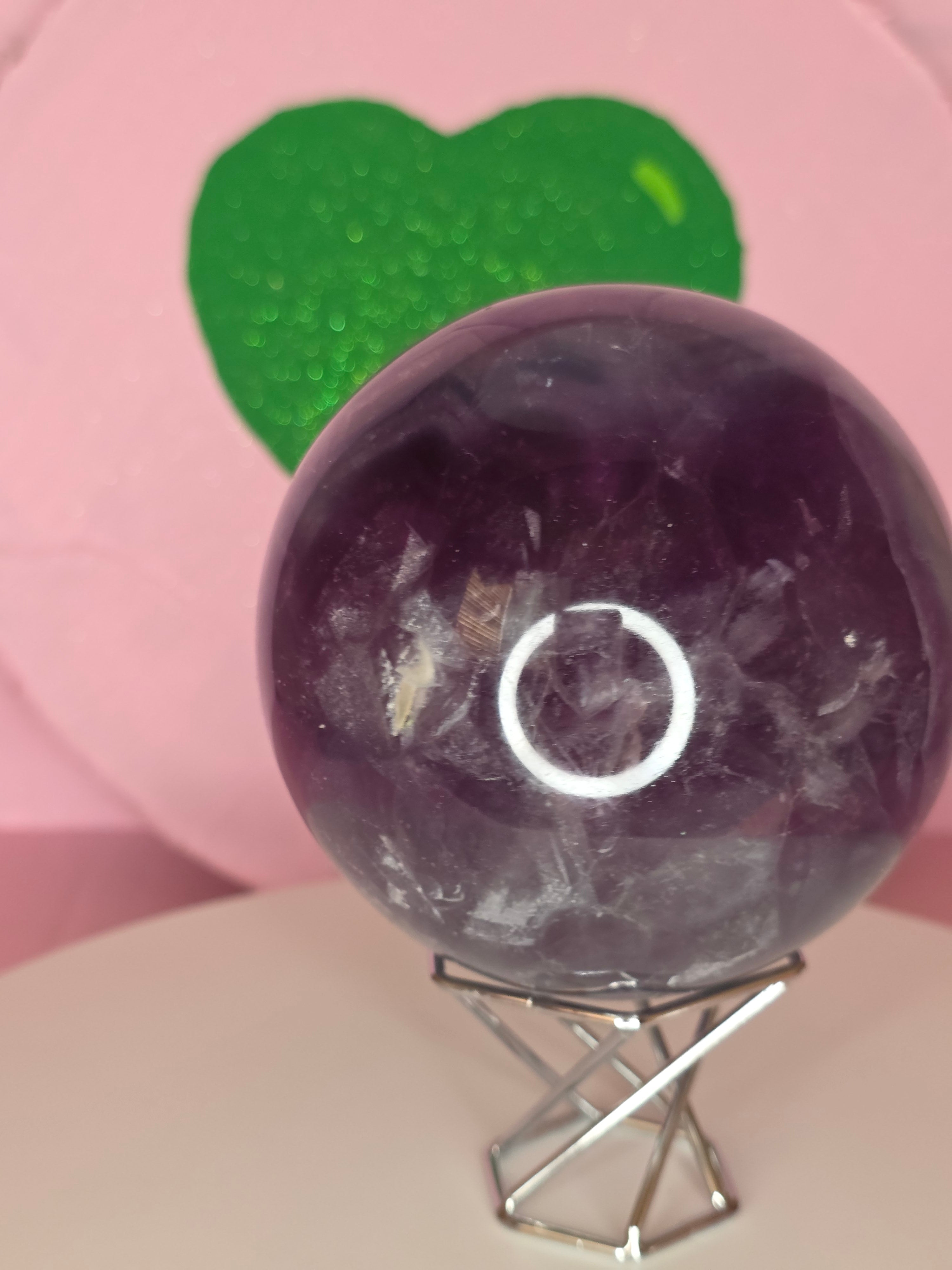 Large Fluorite Sphere B