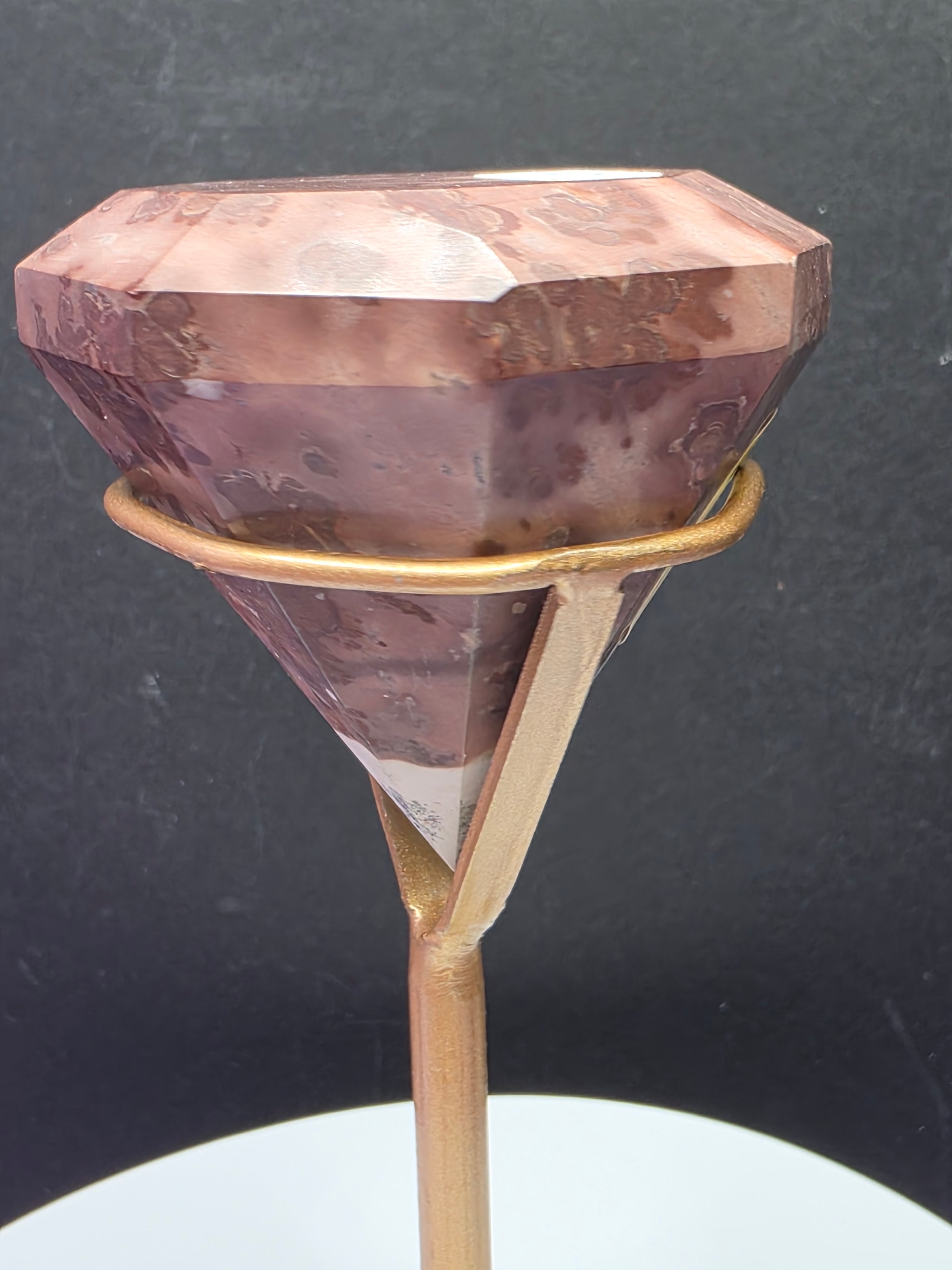 Picture Jasper Diamond with Dendrites A