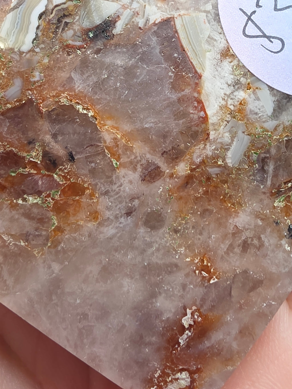 Crazy Lace Amethyst Heart A