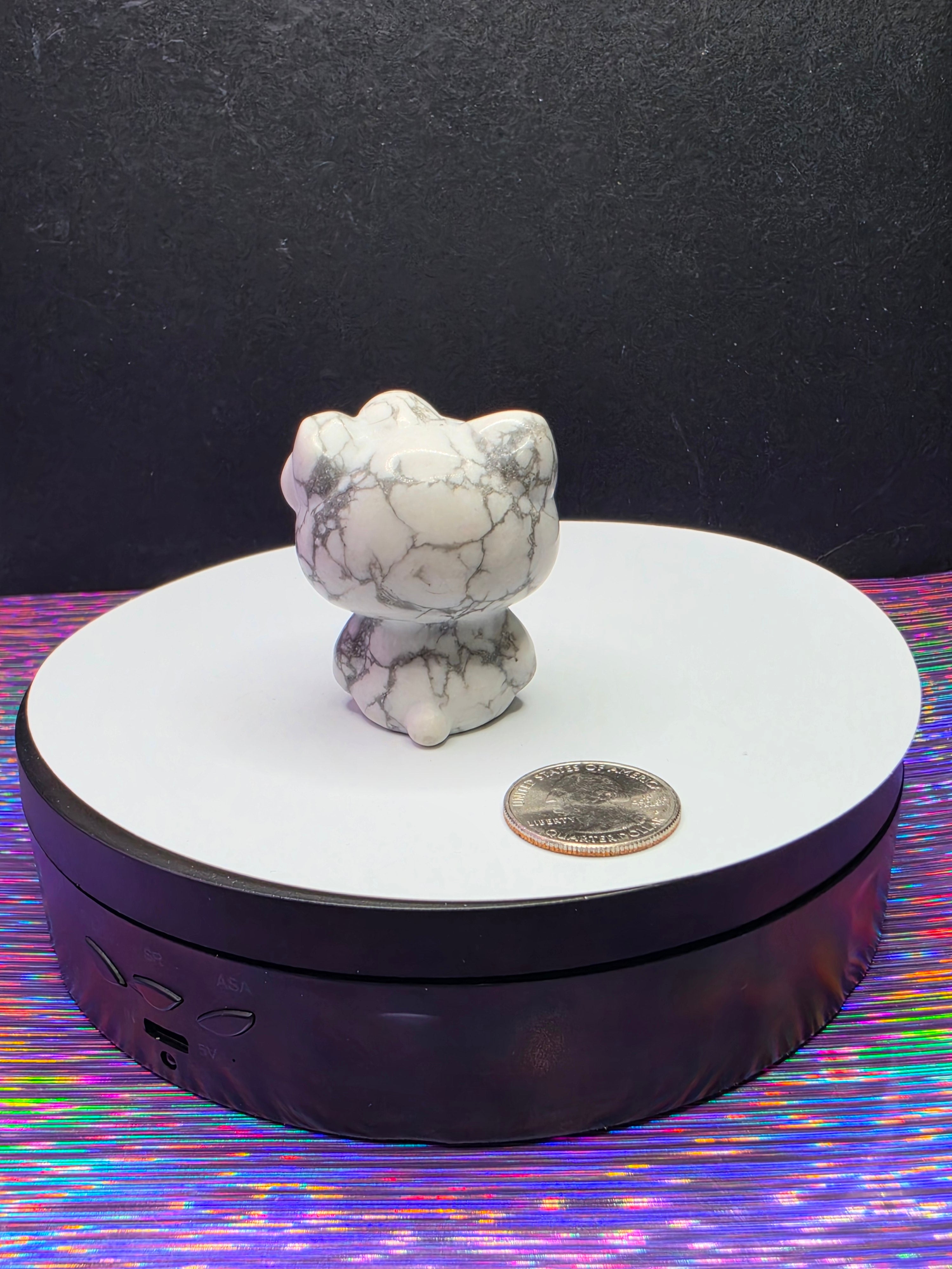 Howlite Hello Kitty B