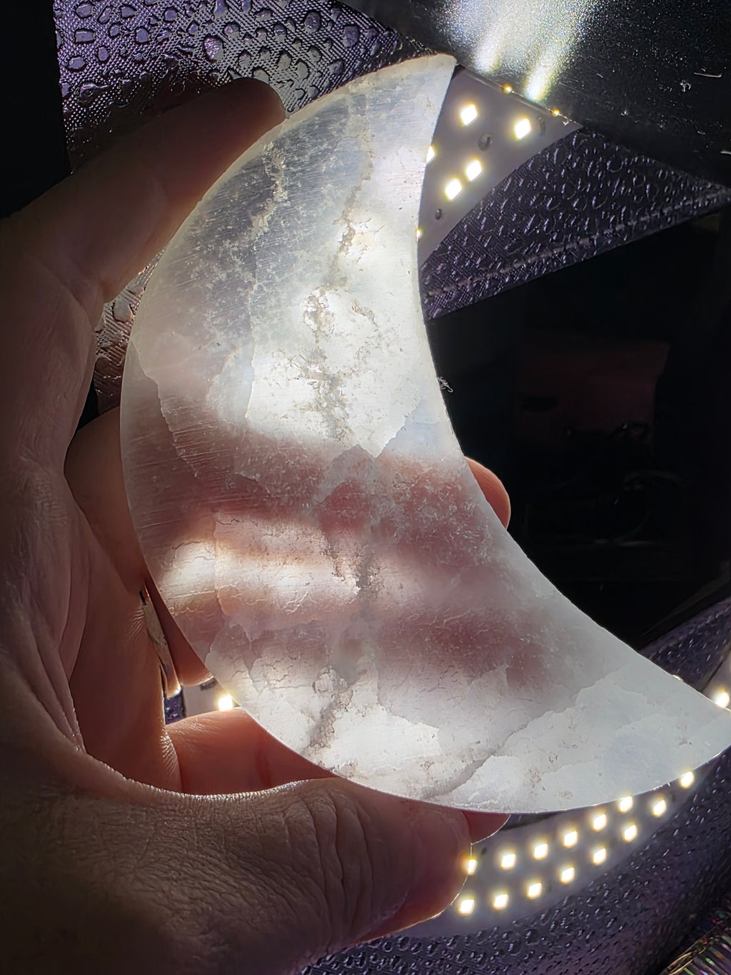 Selenite Moon B