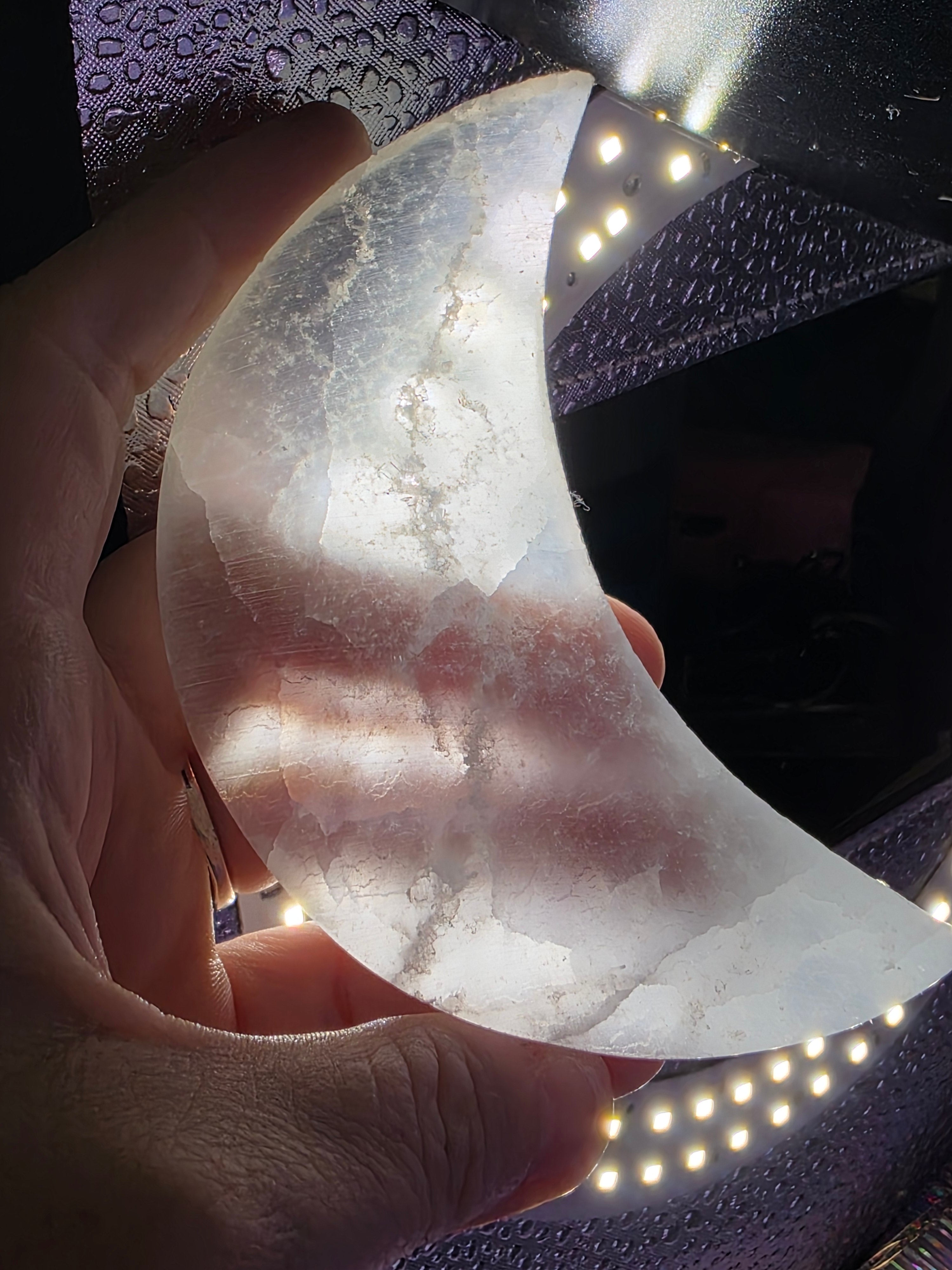 Selenite Moon B