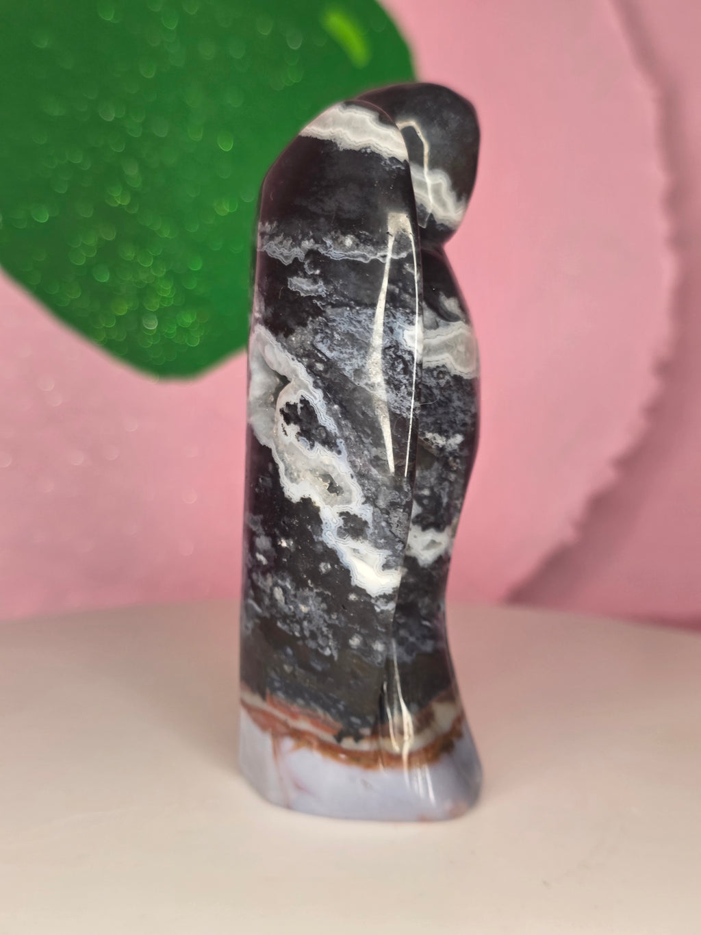 Ocean Jasper and Chalcedony Angel A