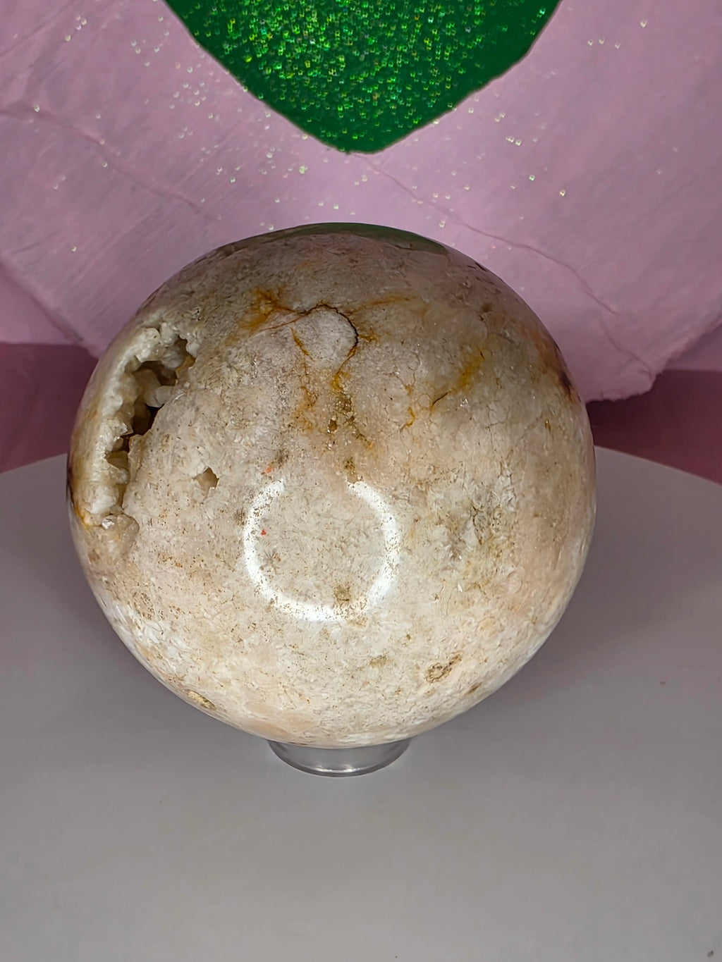 Pink Amethyst Sphere C