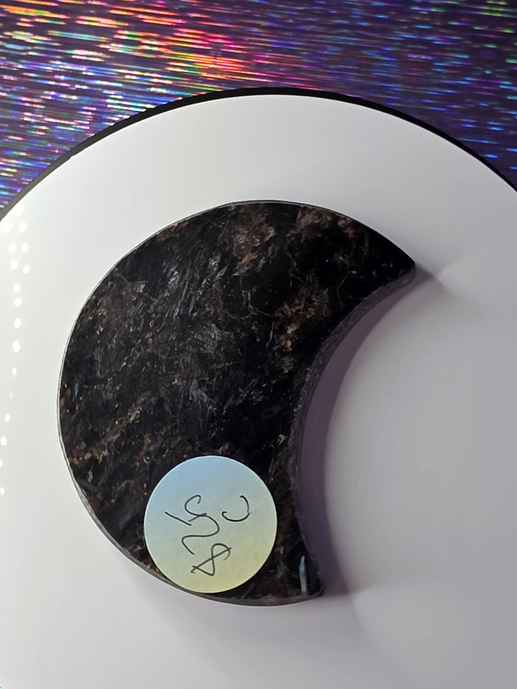 Arfvedsonite with Garnet Moon C