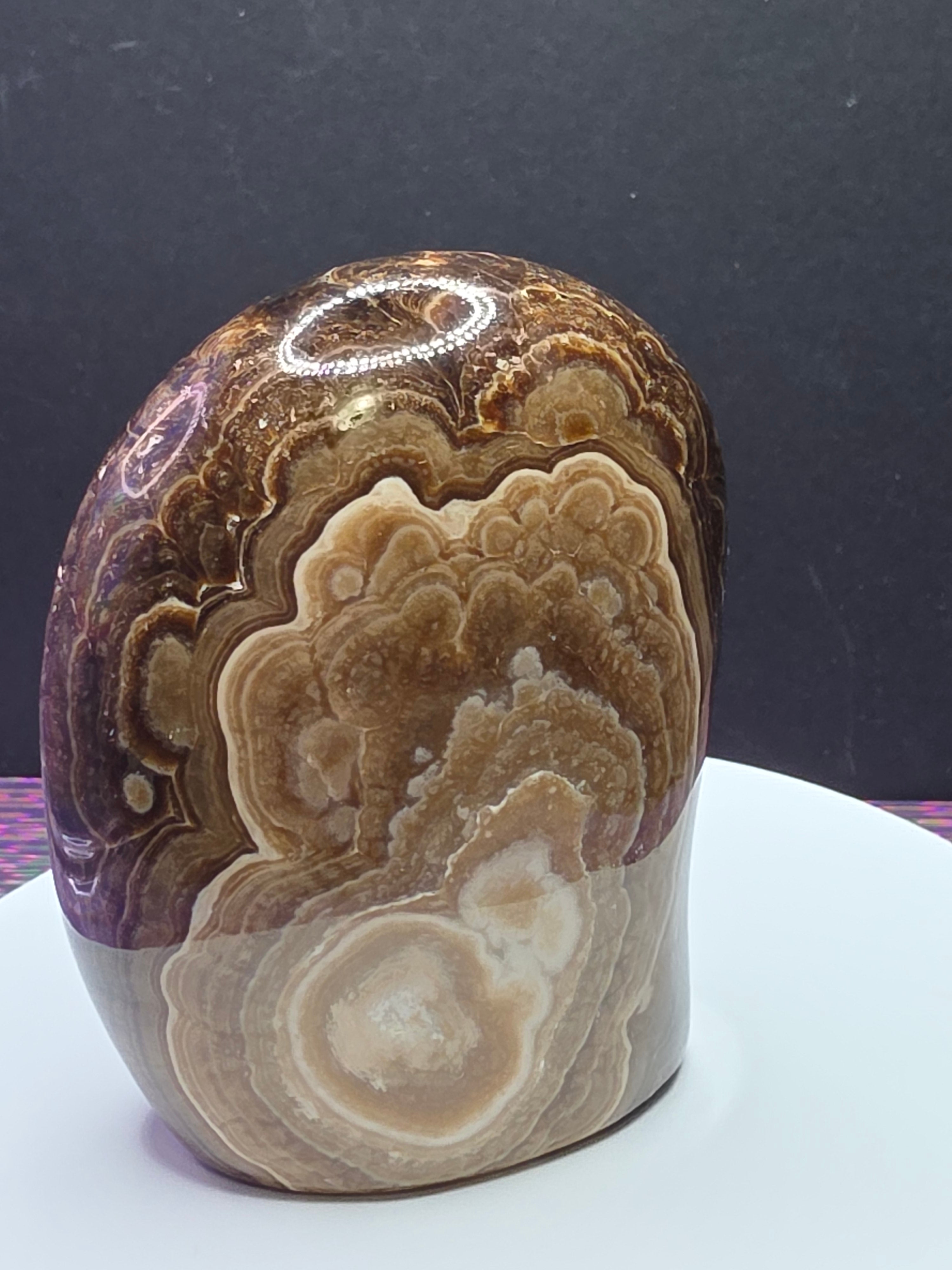 Chocolate Calcite Freeform B