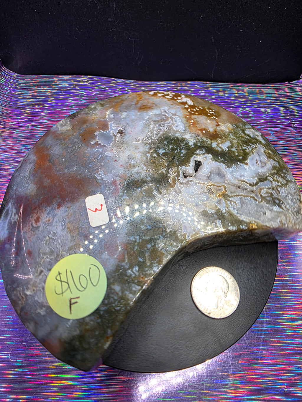 Moss Agate Moon F