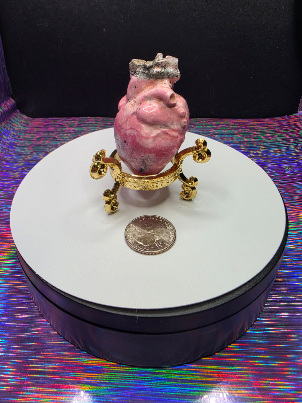 Peruvian Rhodonite Heart B