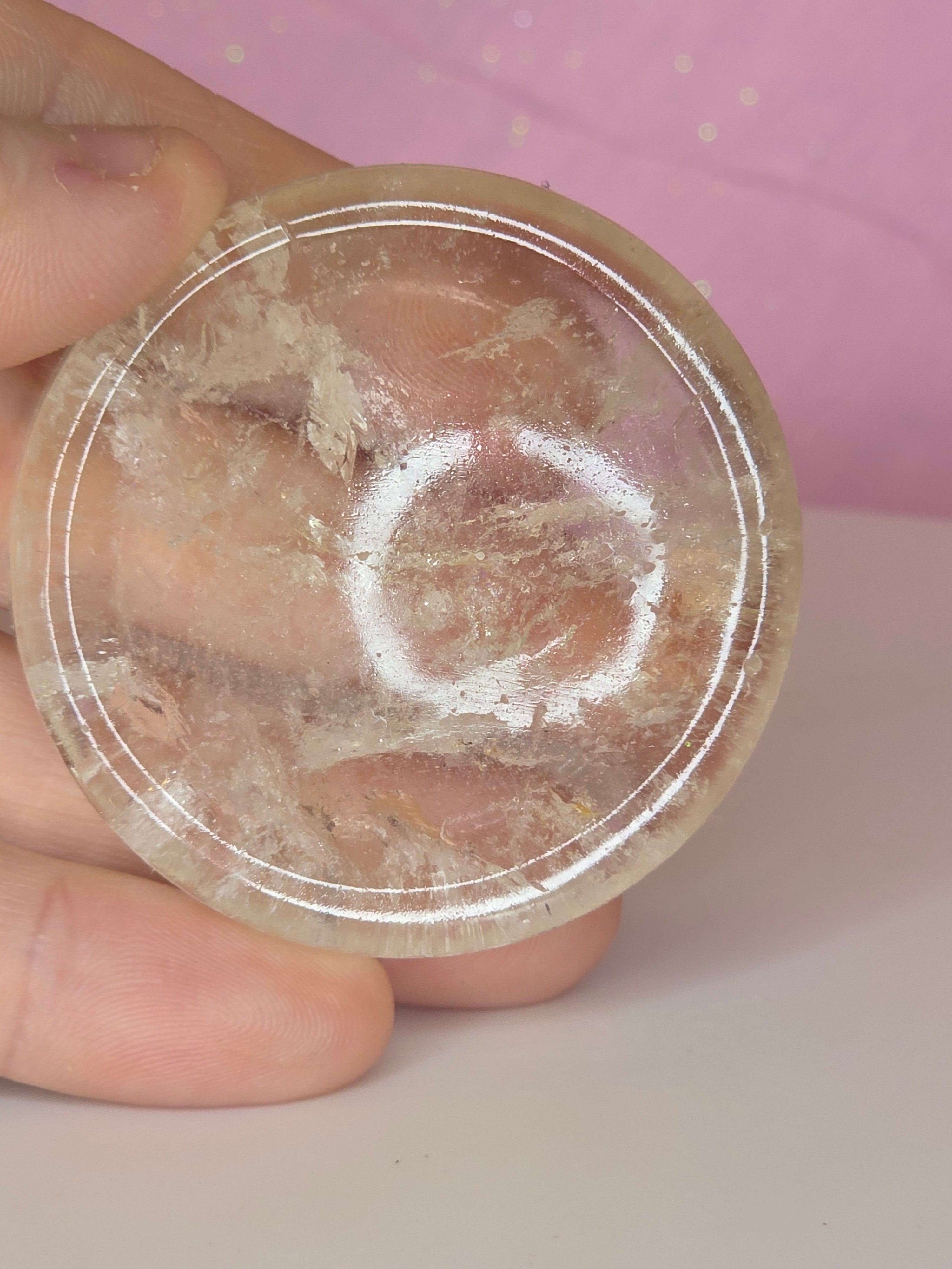 Clear Quartz Sphere Holder B