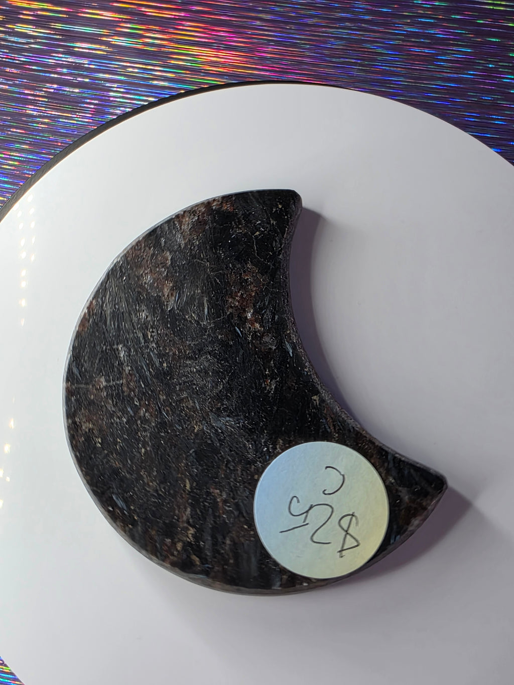 Arfvedsonite with Garnet Moon C