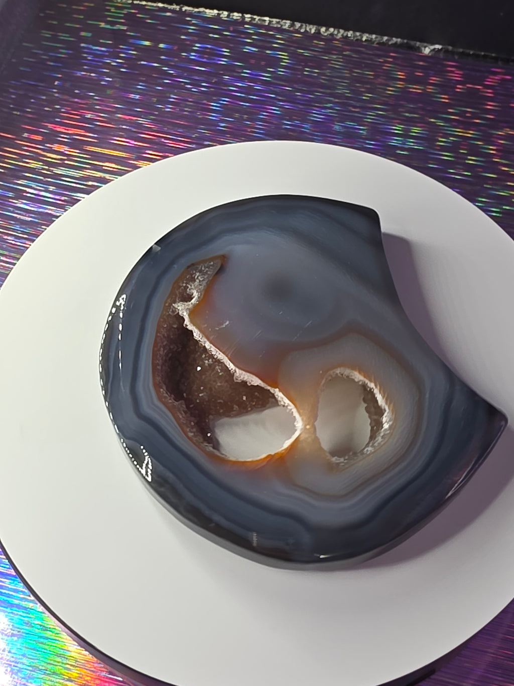 Agate Moon with Portals A