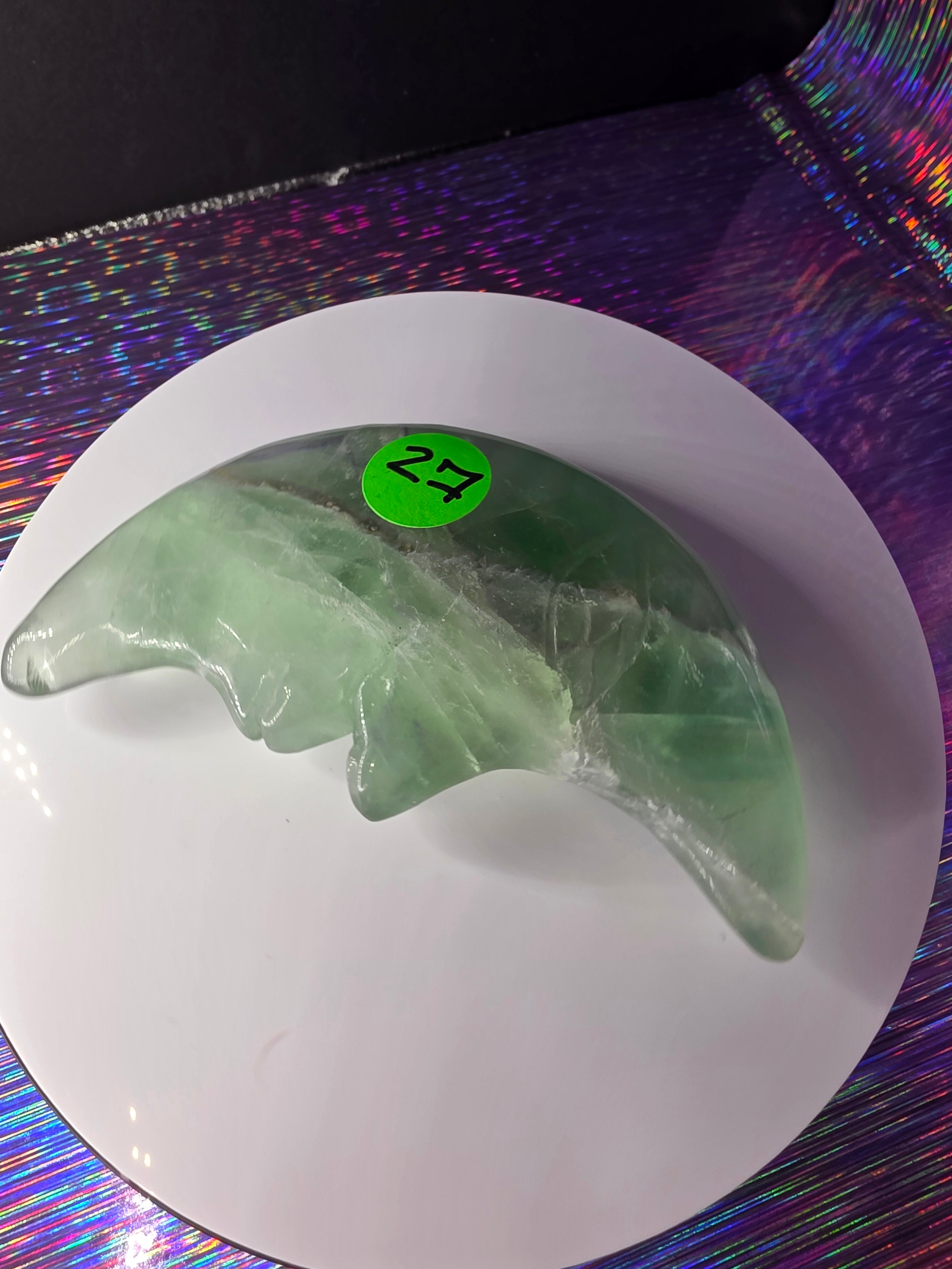 Fluorite Moon Face