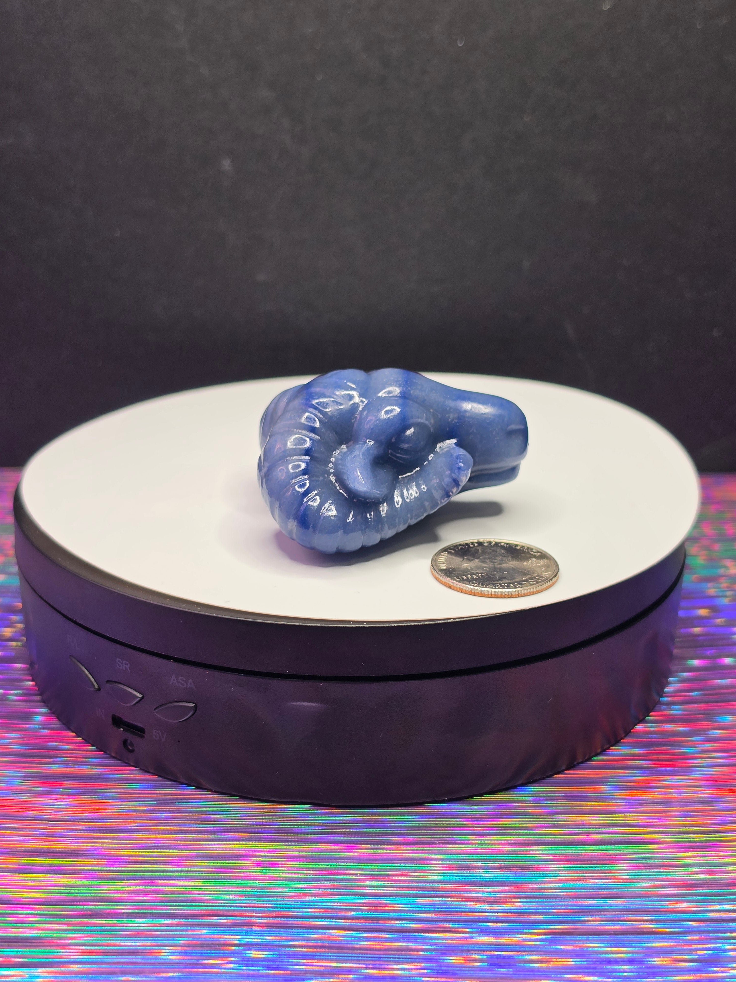 Blue Aventurine Bighorn Ram B