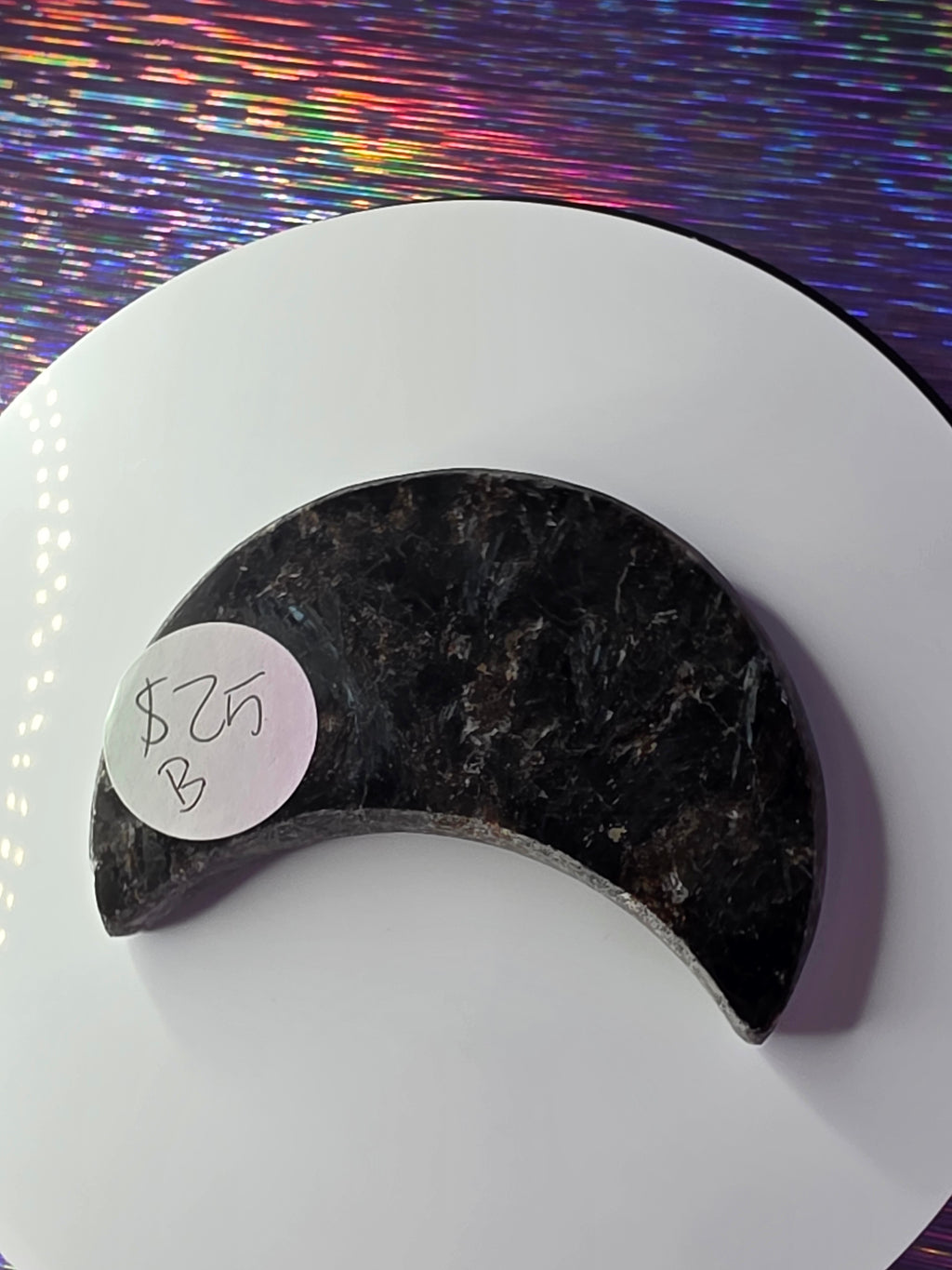 Arfvedsonite with Garnet Moon B