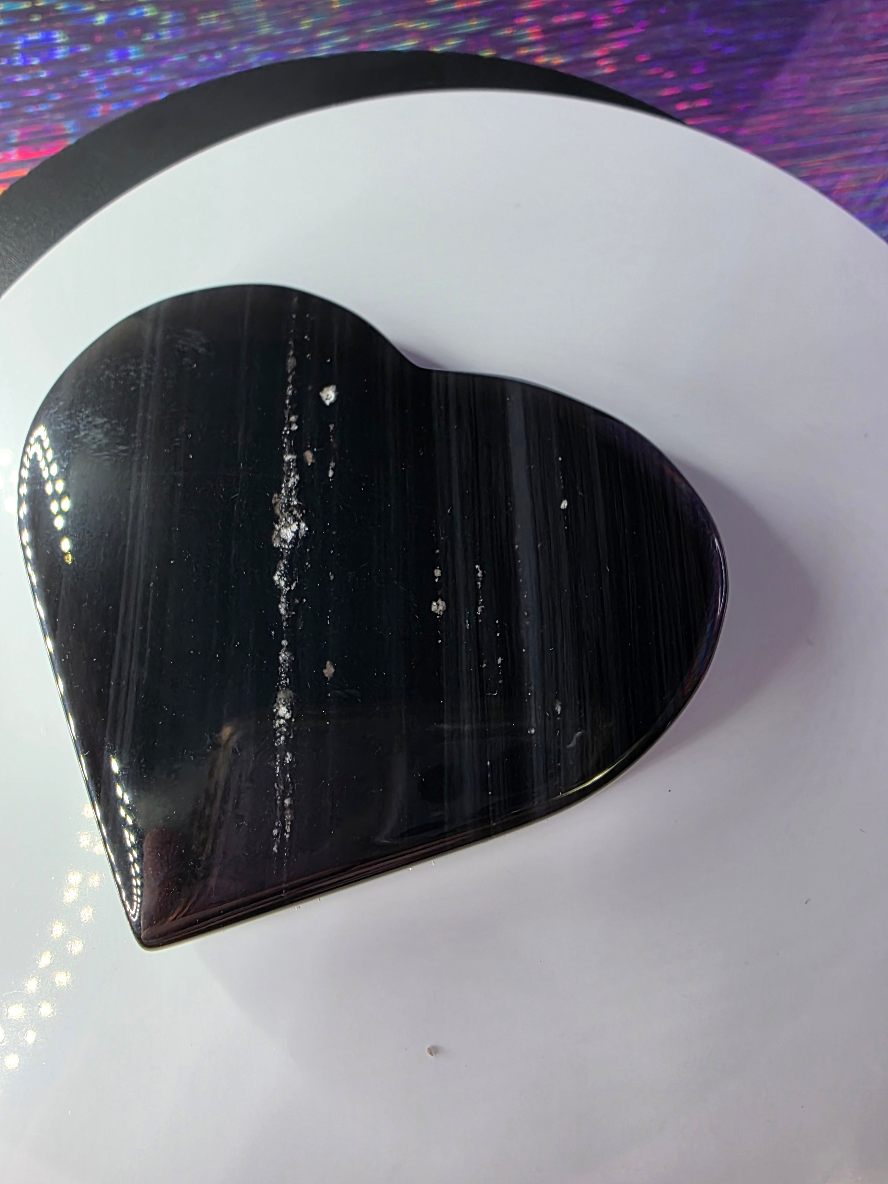 Obsidian Lace Heart B