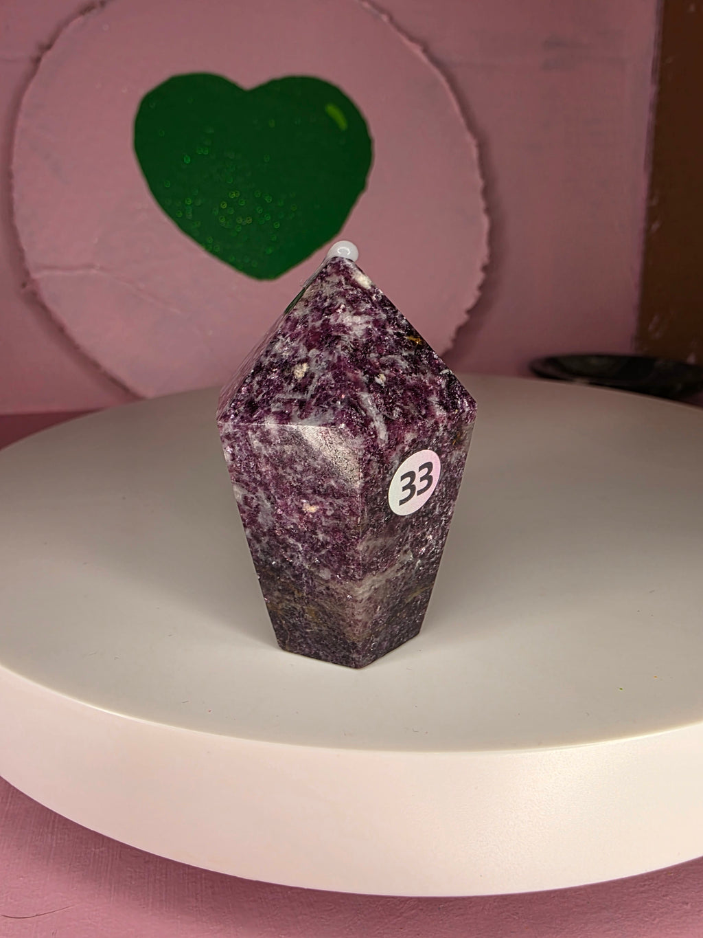 Lepidolite Cupcake A