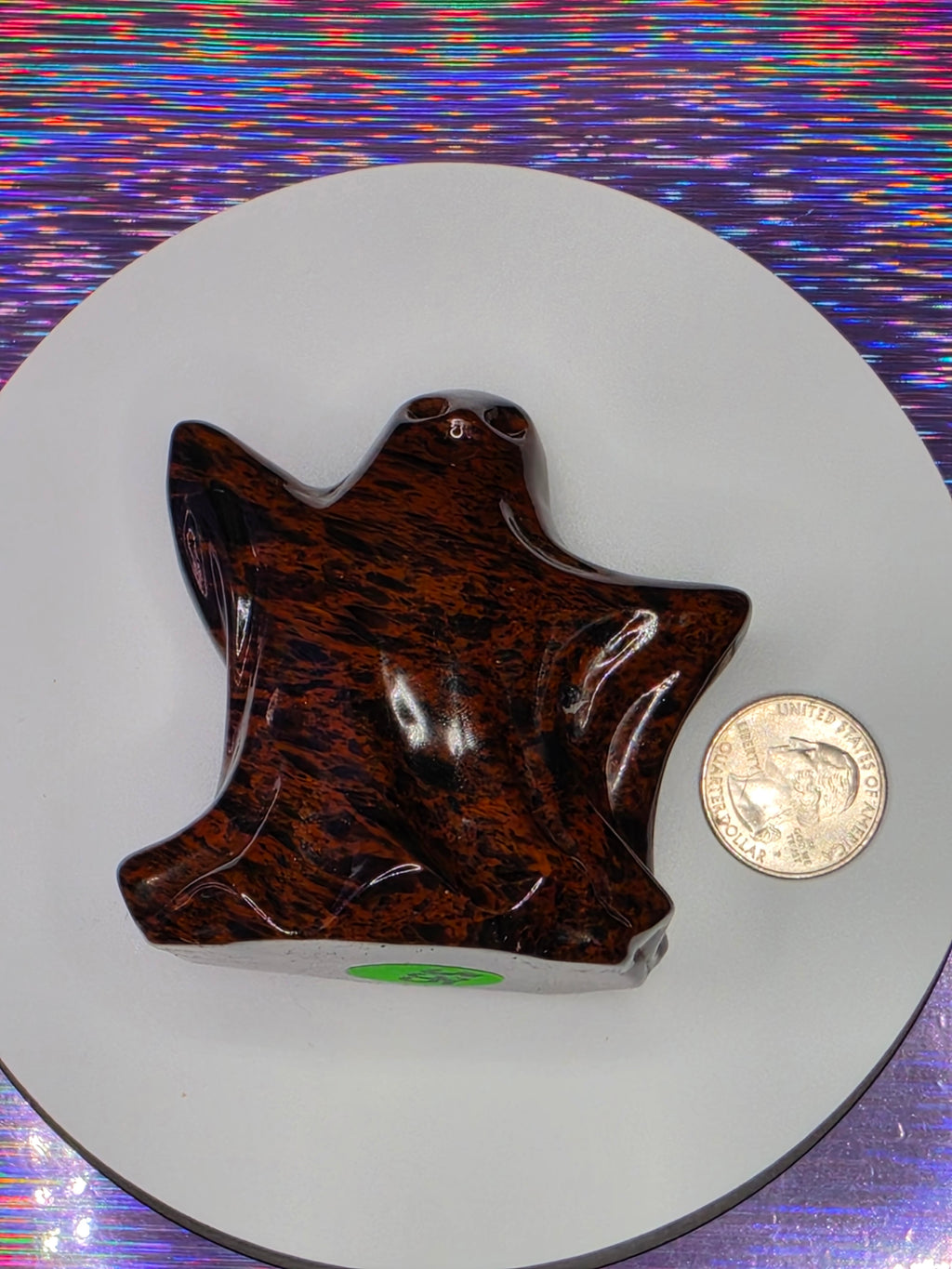 Mahogany Obsidian Ghost