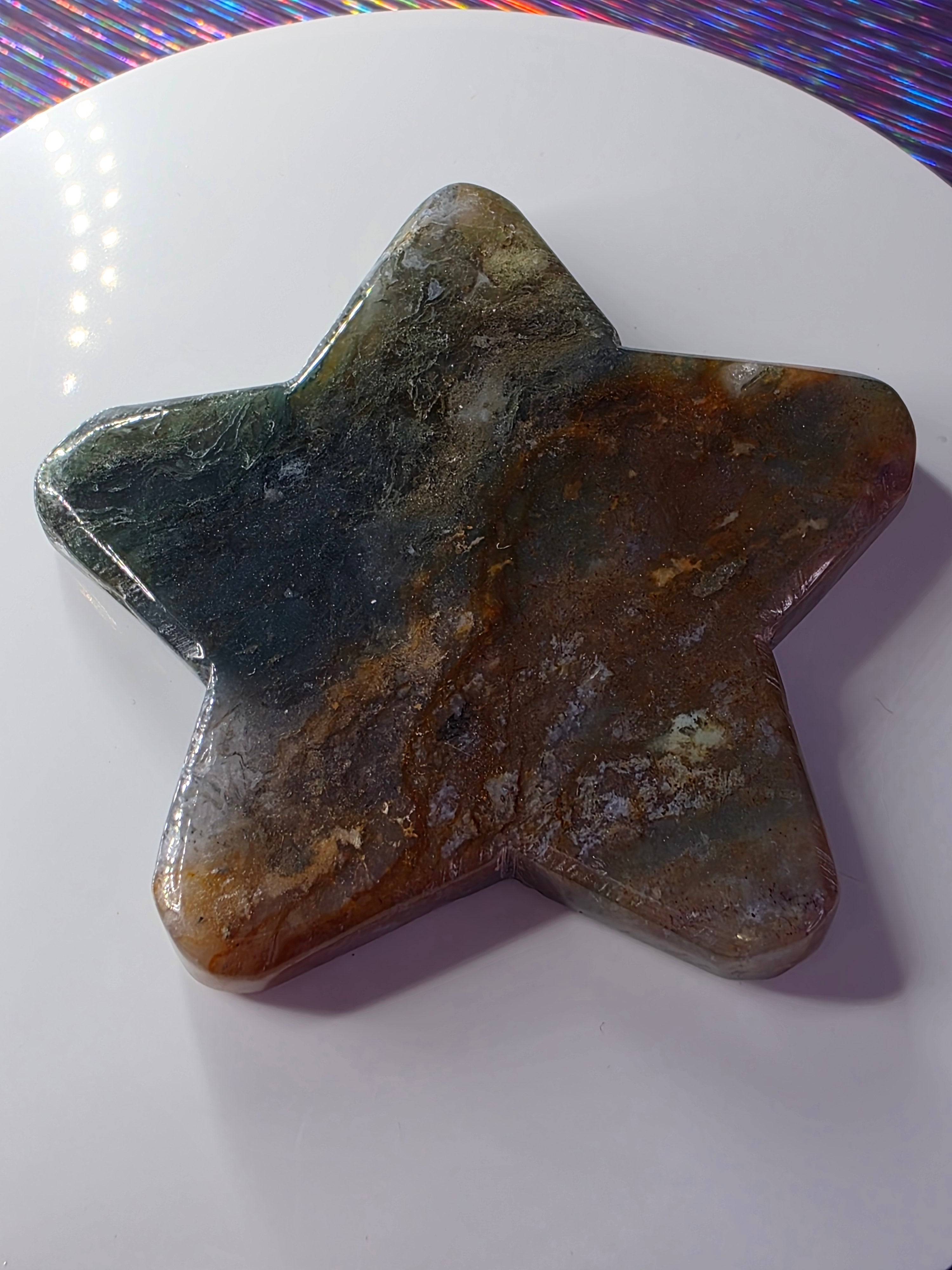 Moss Agate Star E