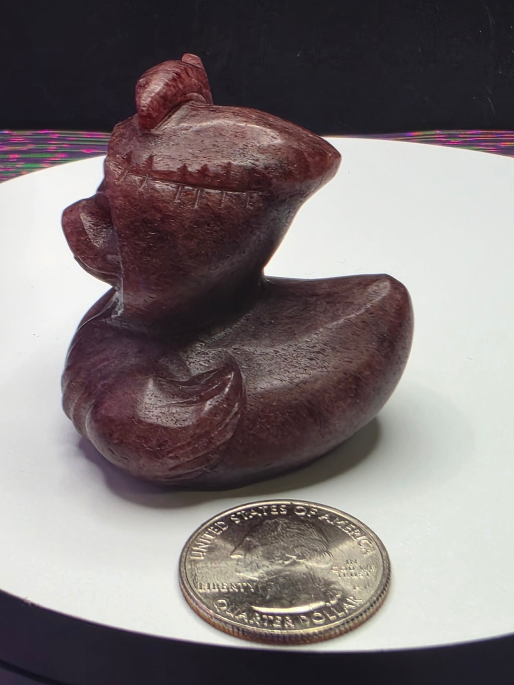 Strawberry Quartz Grim Reaper Duck B
