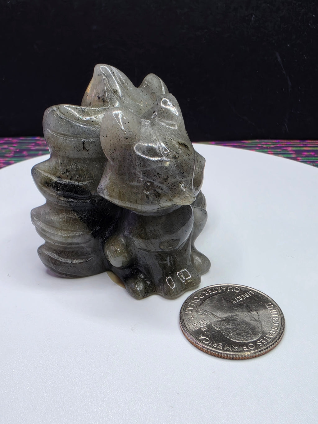 Labradorite Nine Tail Fox