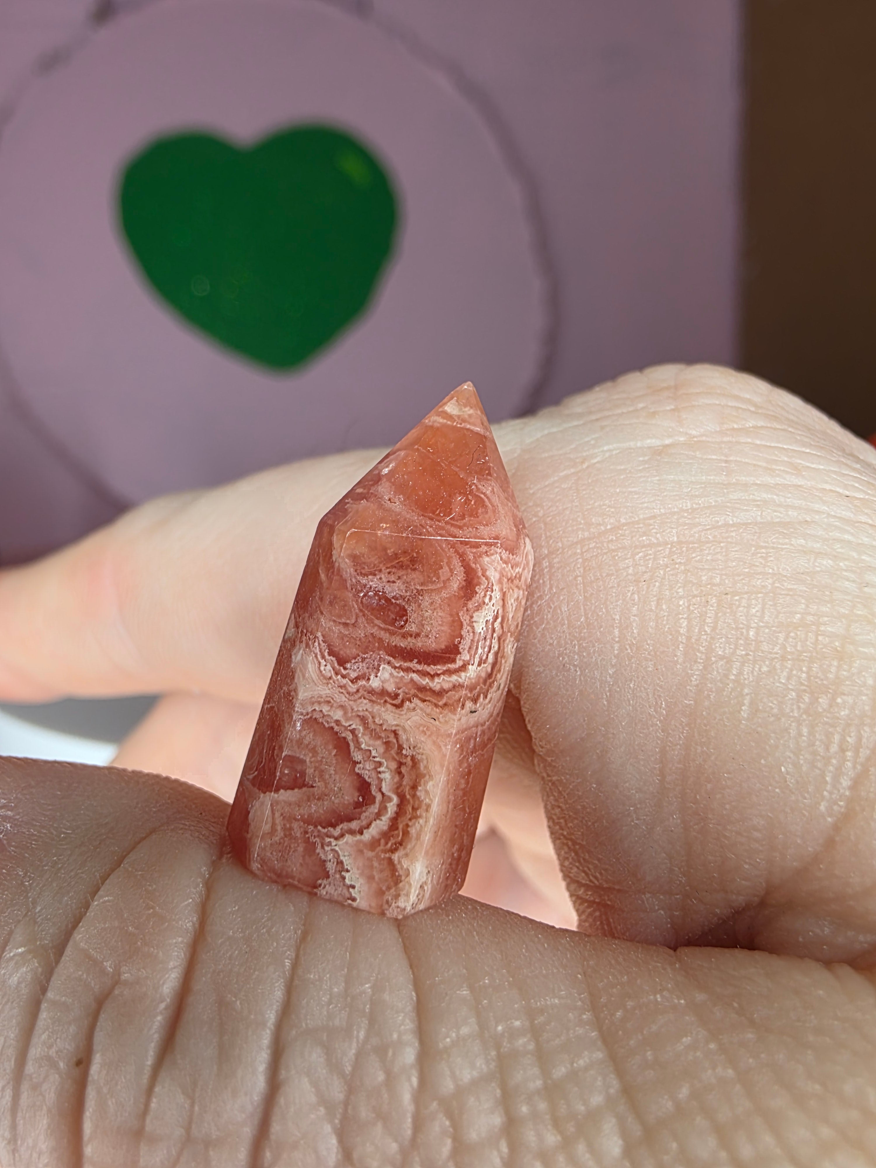 Rhodochrosite Baby Tower A