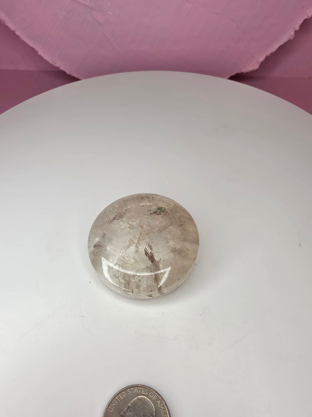 Clear Quartz Sphere Holder B