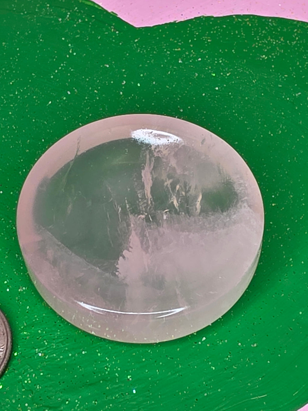 Rose Quartz Sphere Holder A