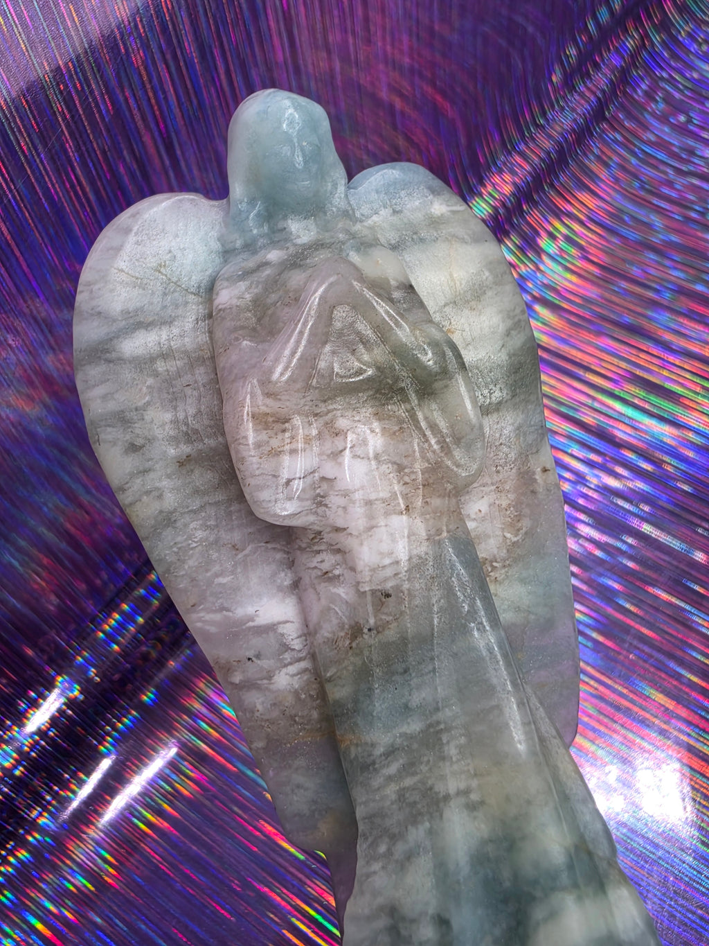 Sky Blue Calcite Angel B