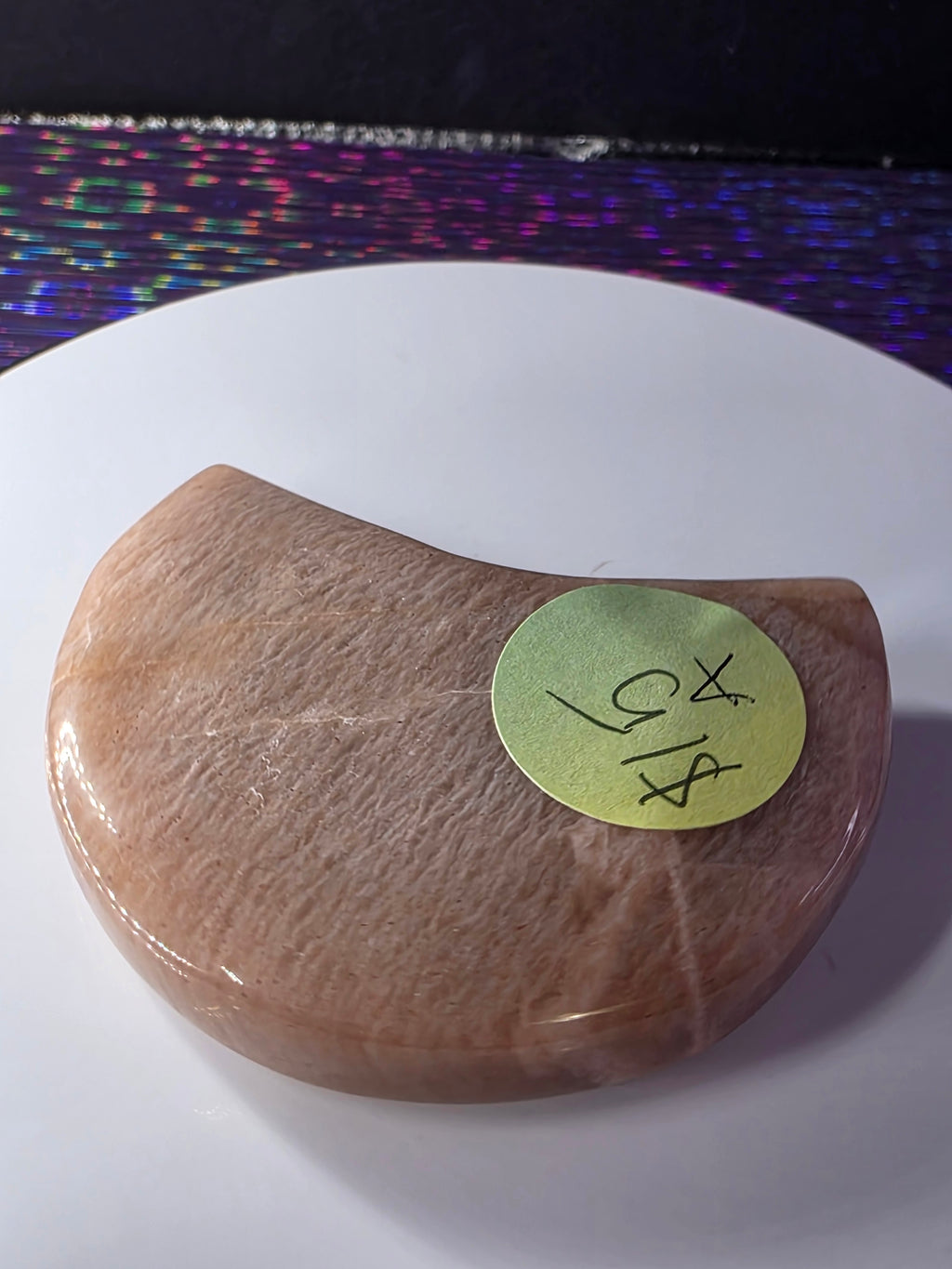 Peach Moonstone Moon A