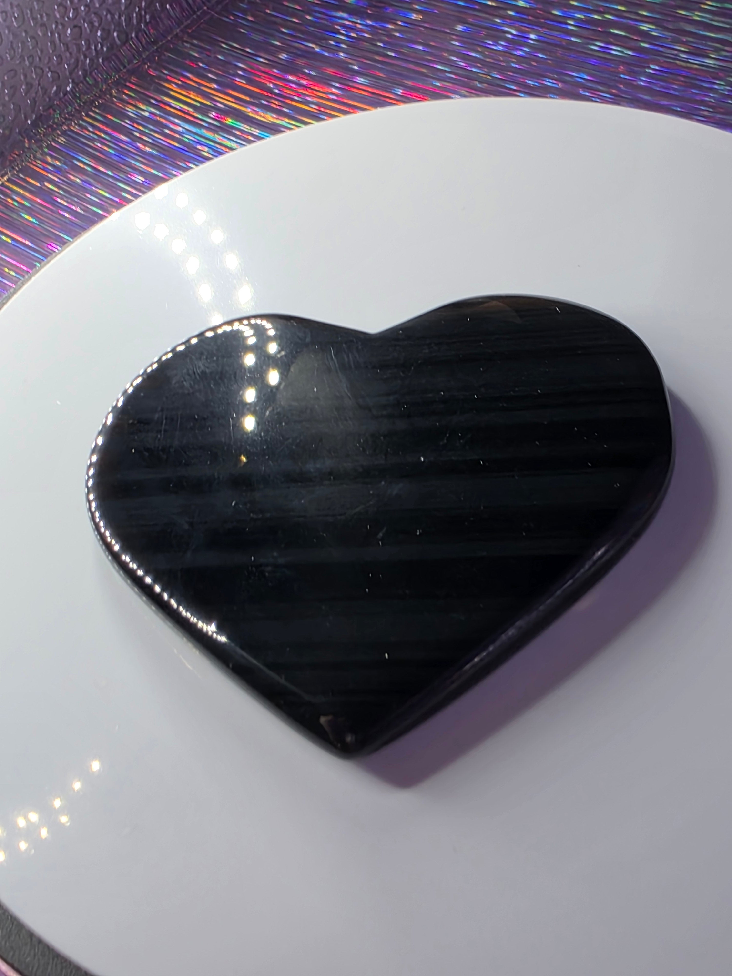 Obsidian Lace Heart H