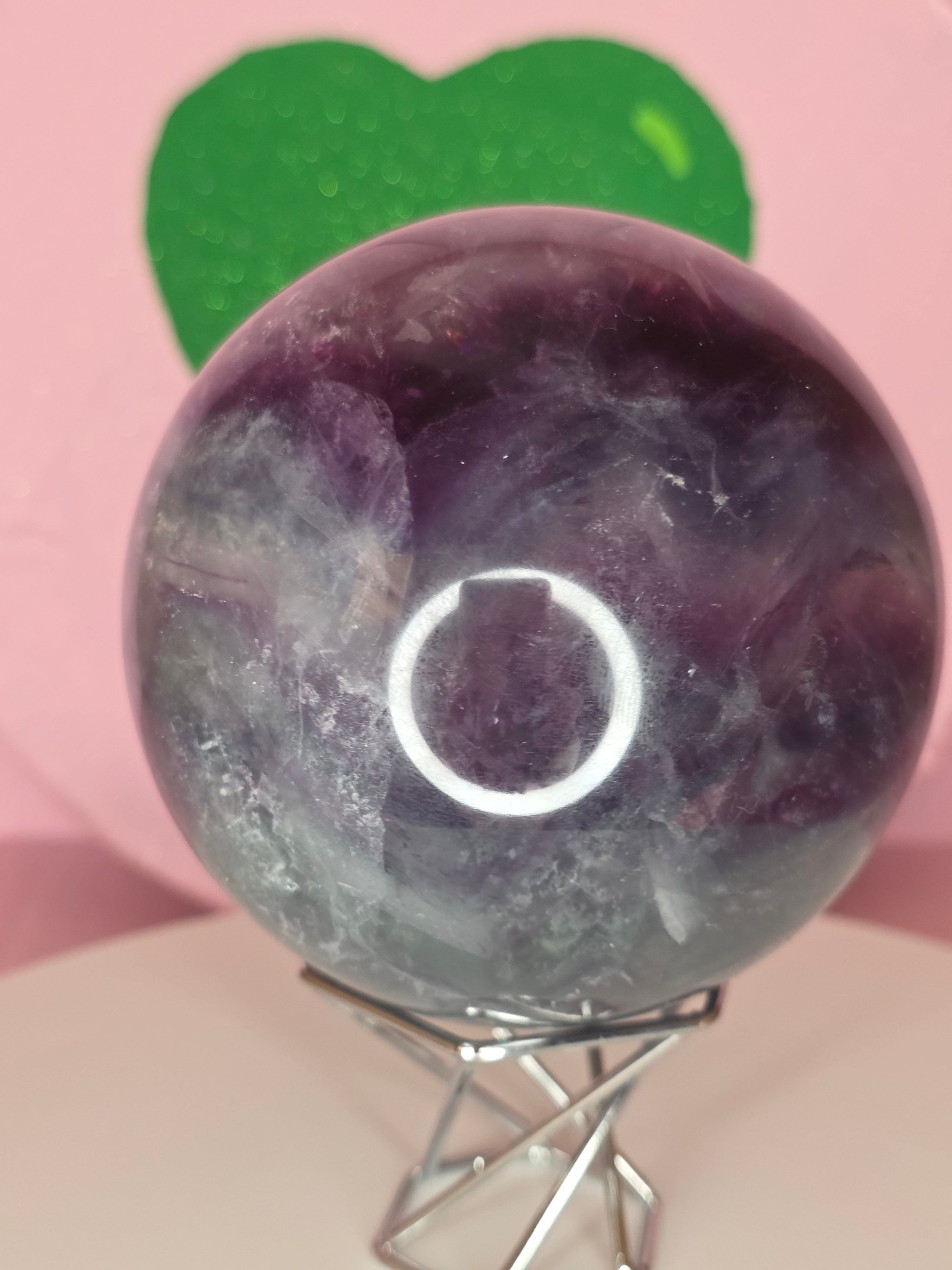 Large Fluorite Sphere B
