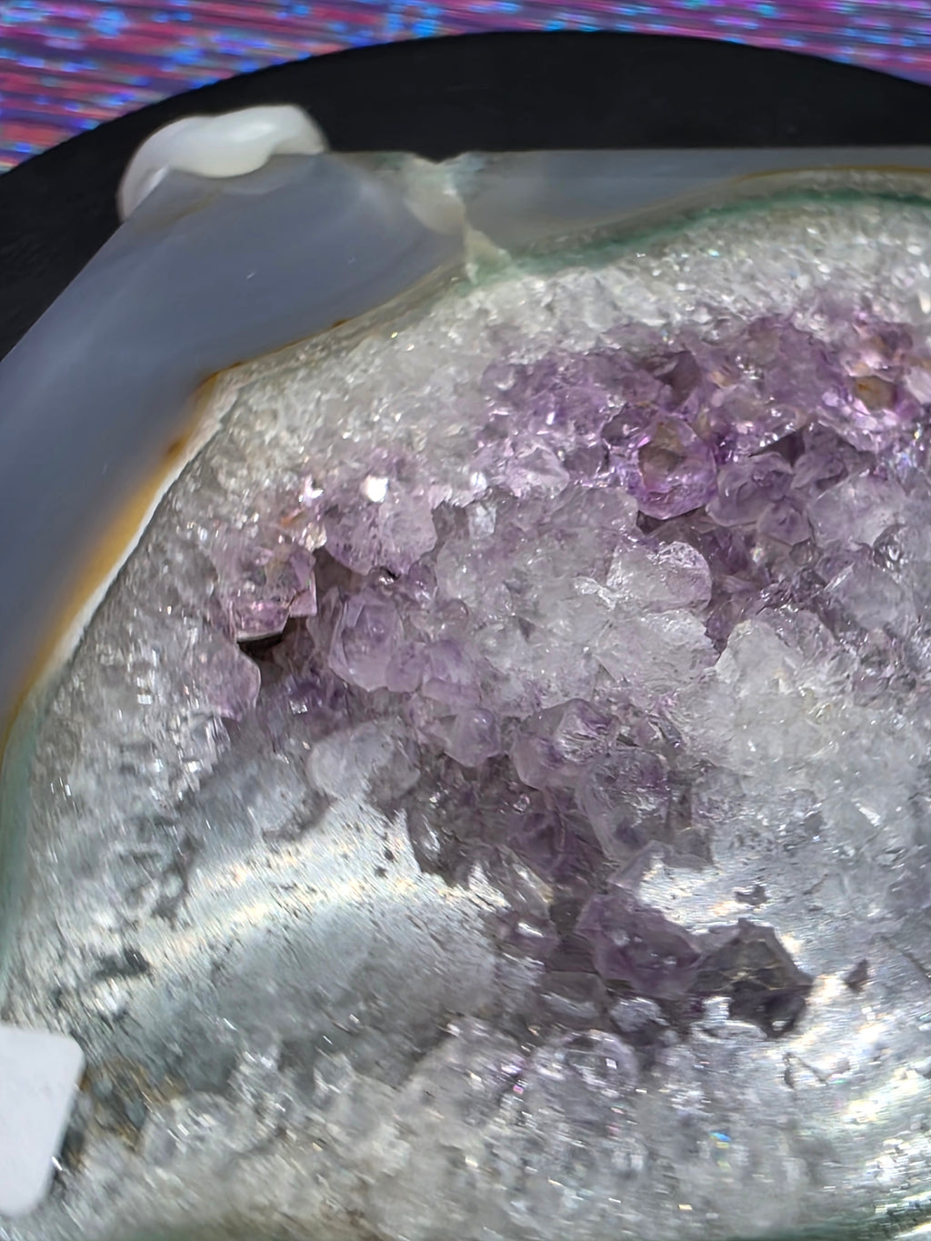 Agate Amethyst Diamond A