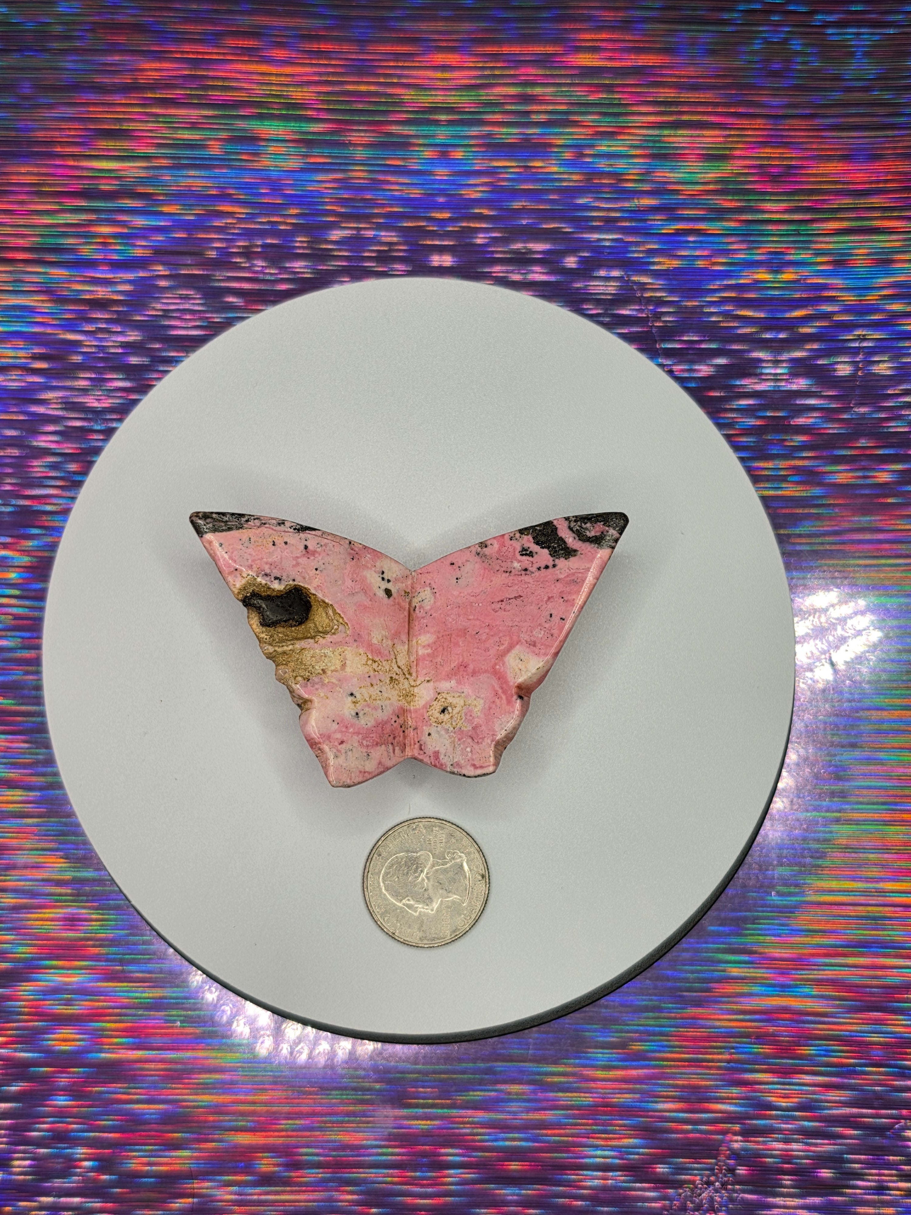 Peruvian Rhodonite Butterfly A