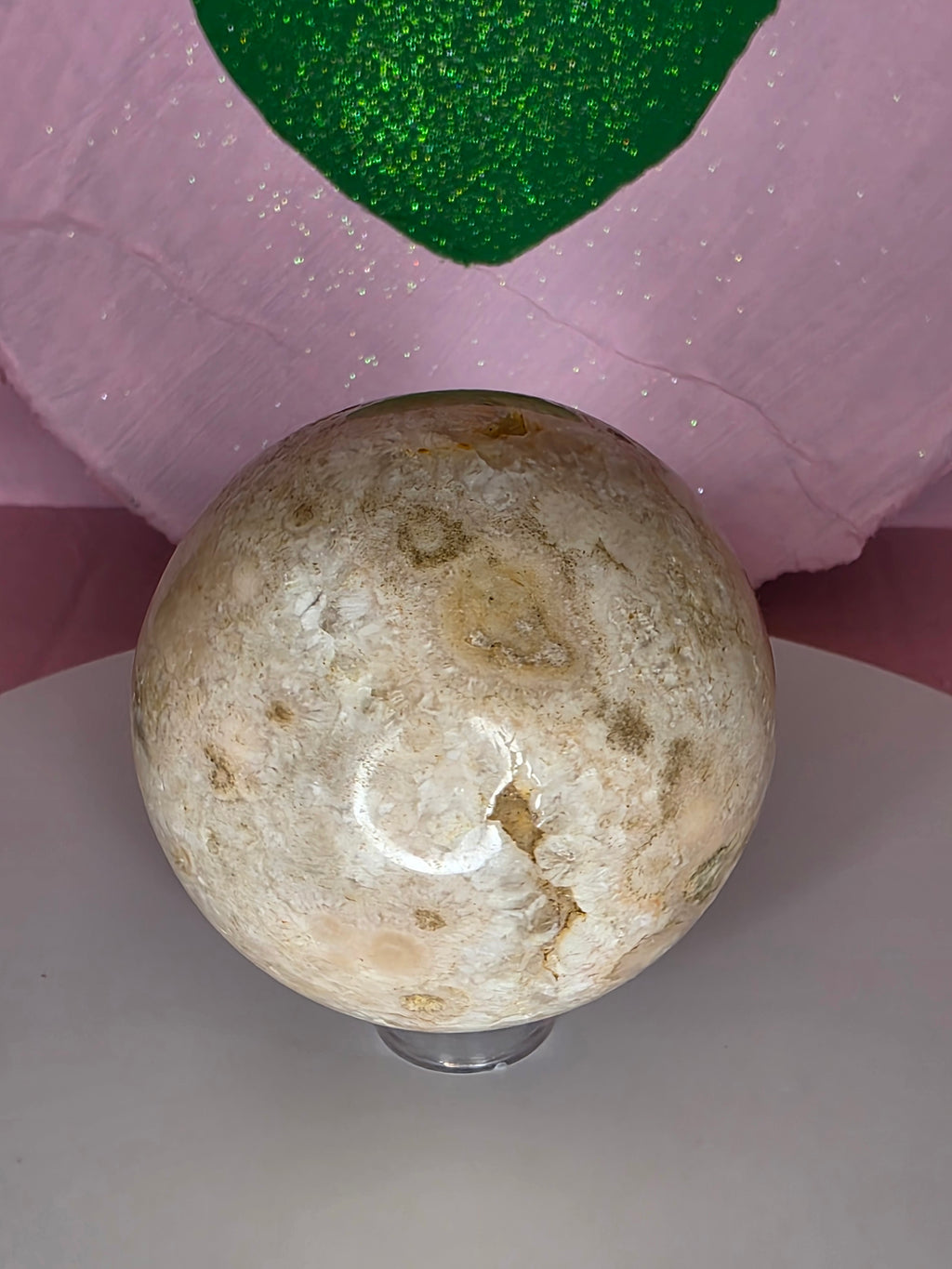 Pink Amethyst Sphere C