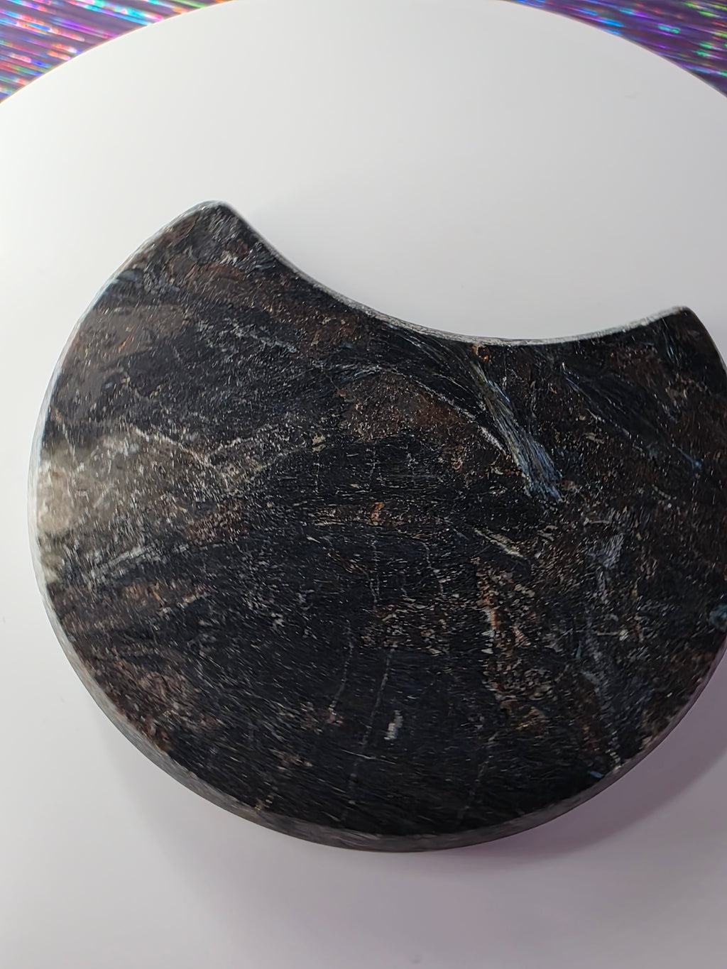 Arfvedsonite with Garnet Moon D