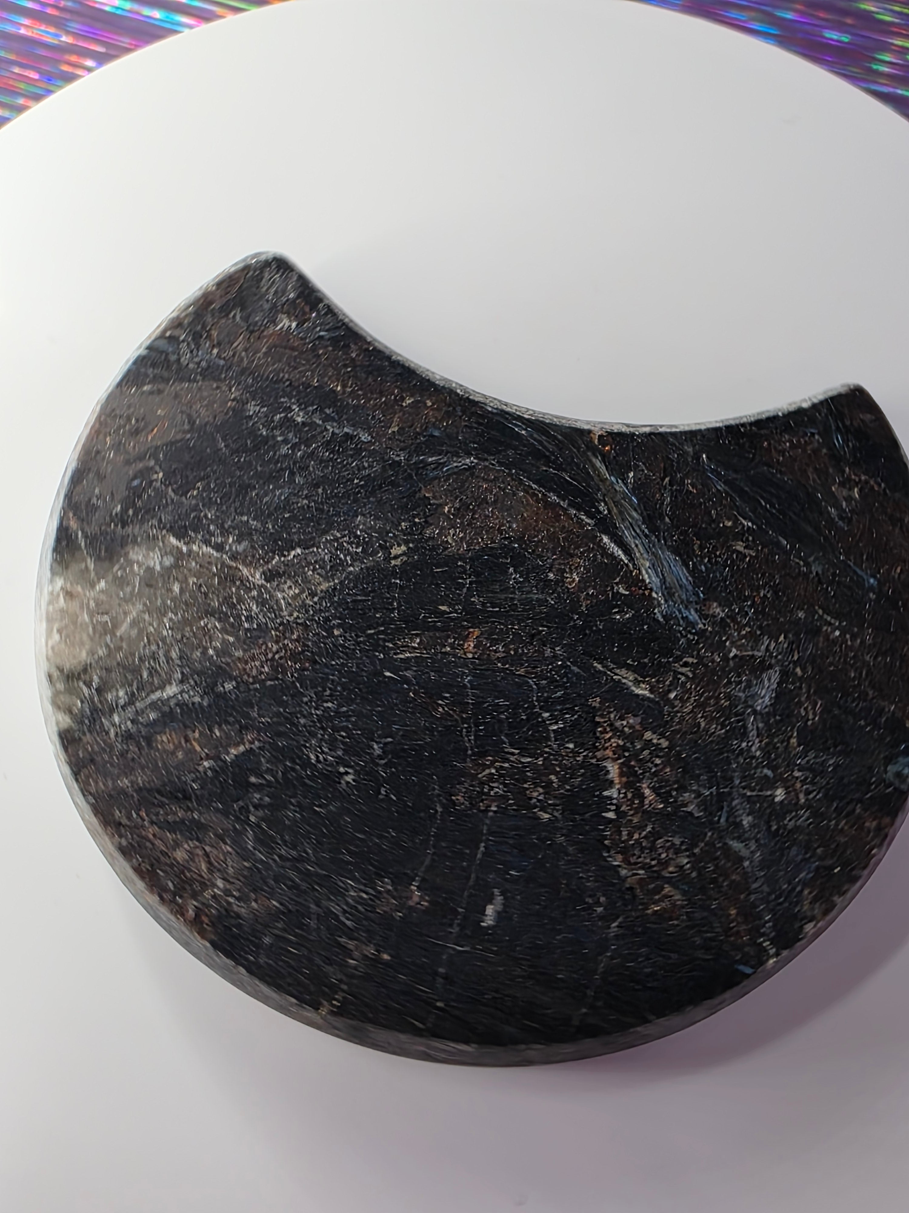 Arfvedsonite with Garnet Moon D