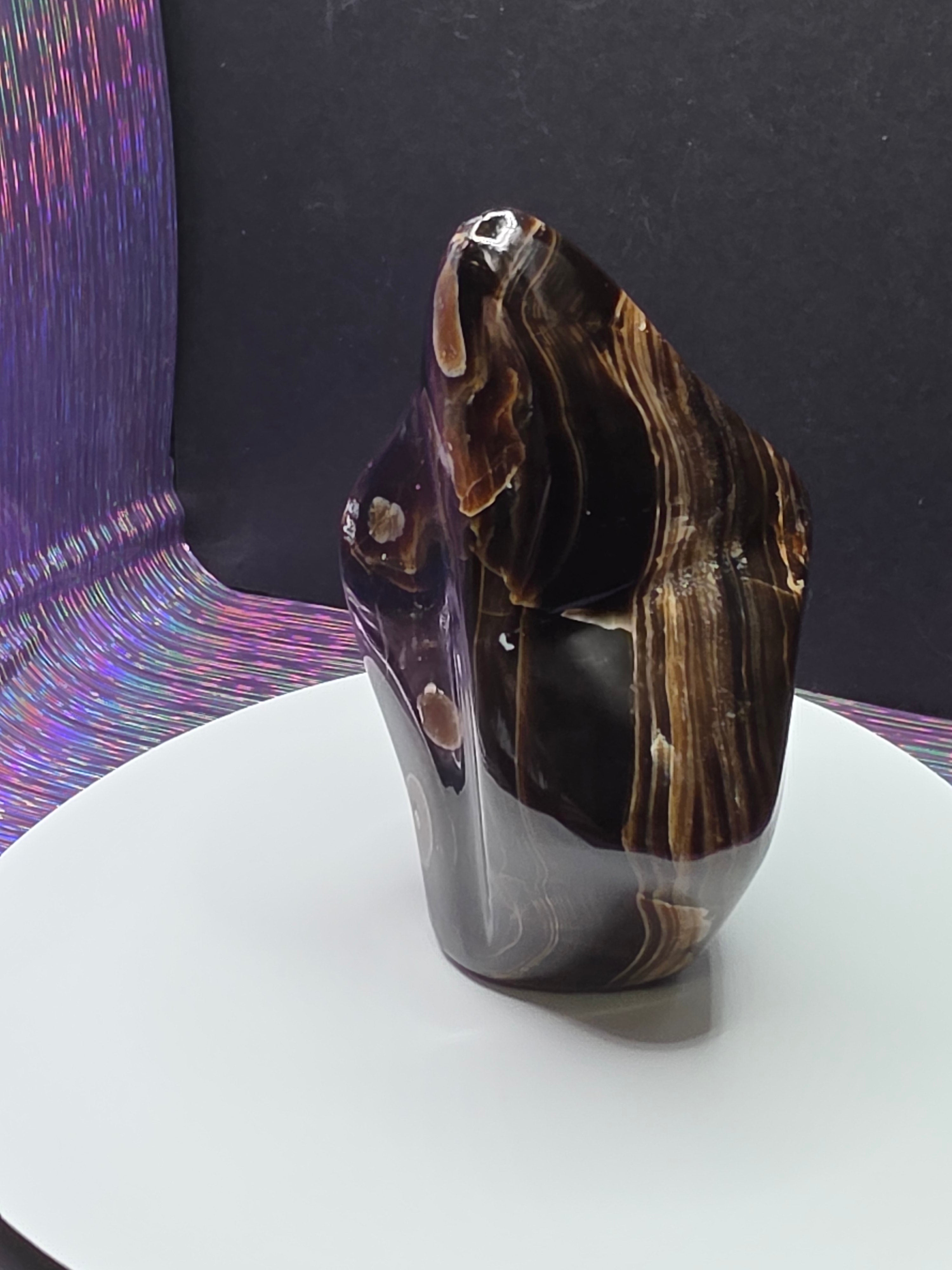 Chocolate Calcite Freeform A