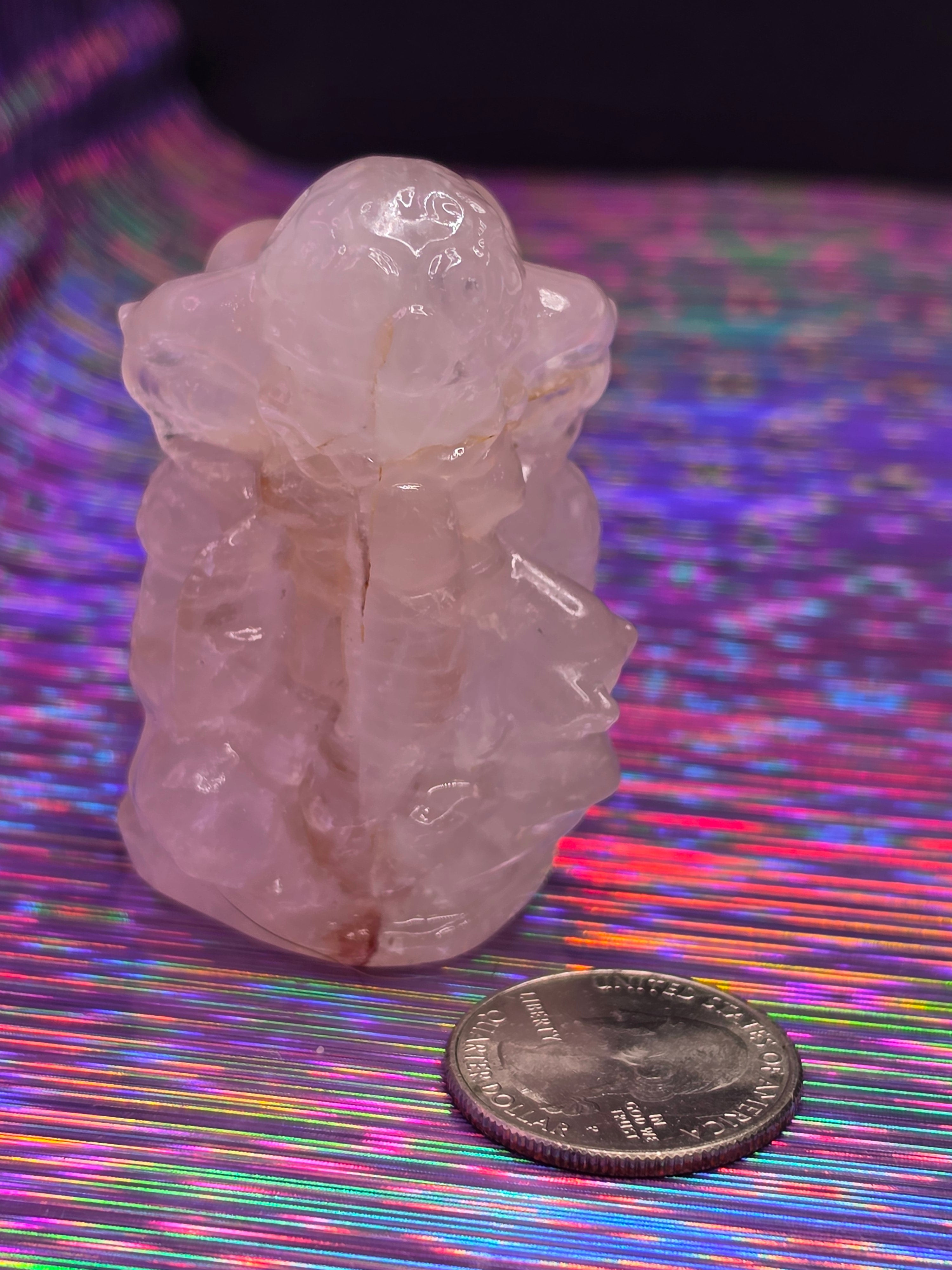 Rose Quartz Ganesha