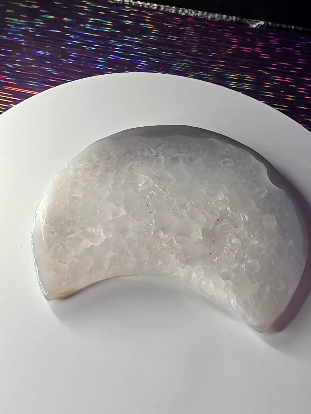 Quartz and Agate Moon A
