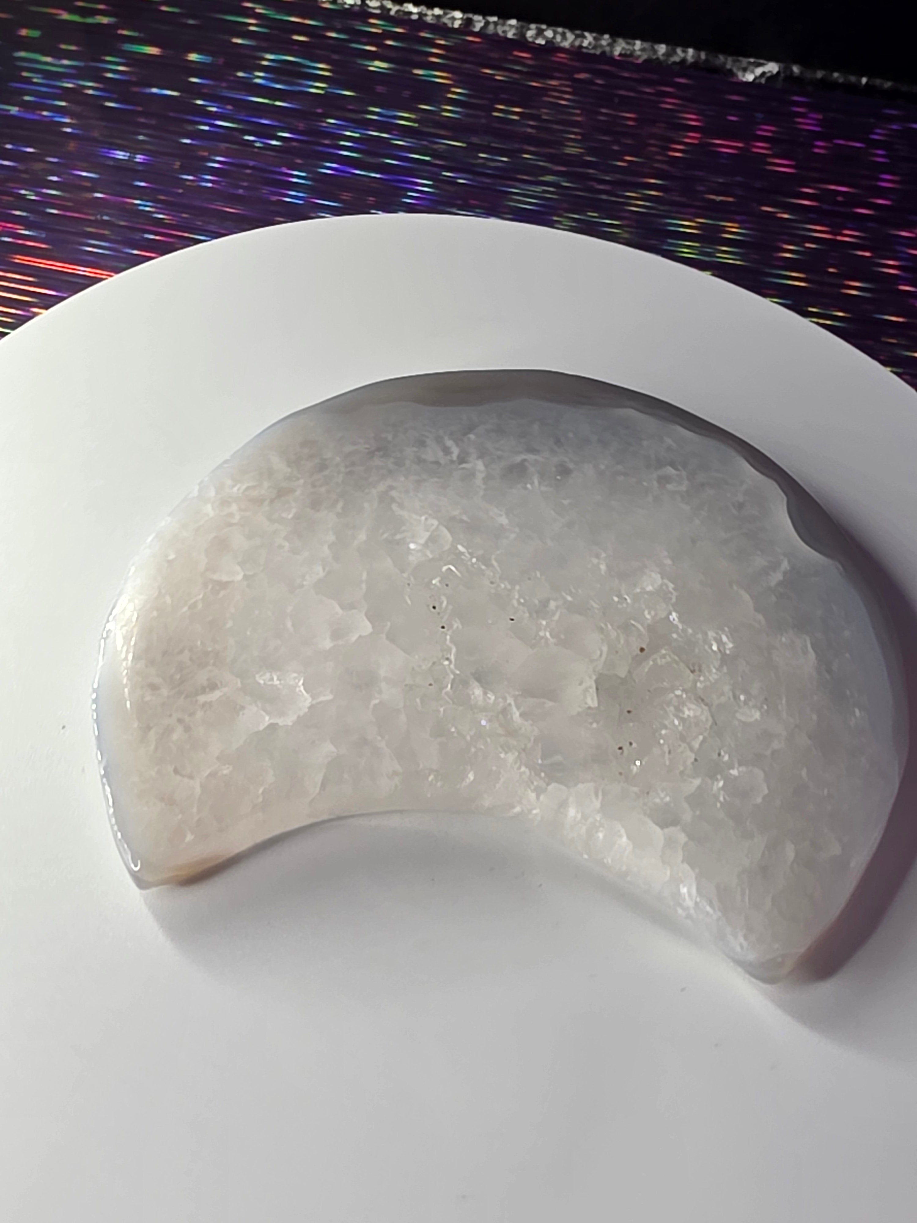 Quartz and Agate Moon A