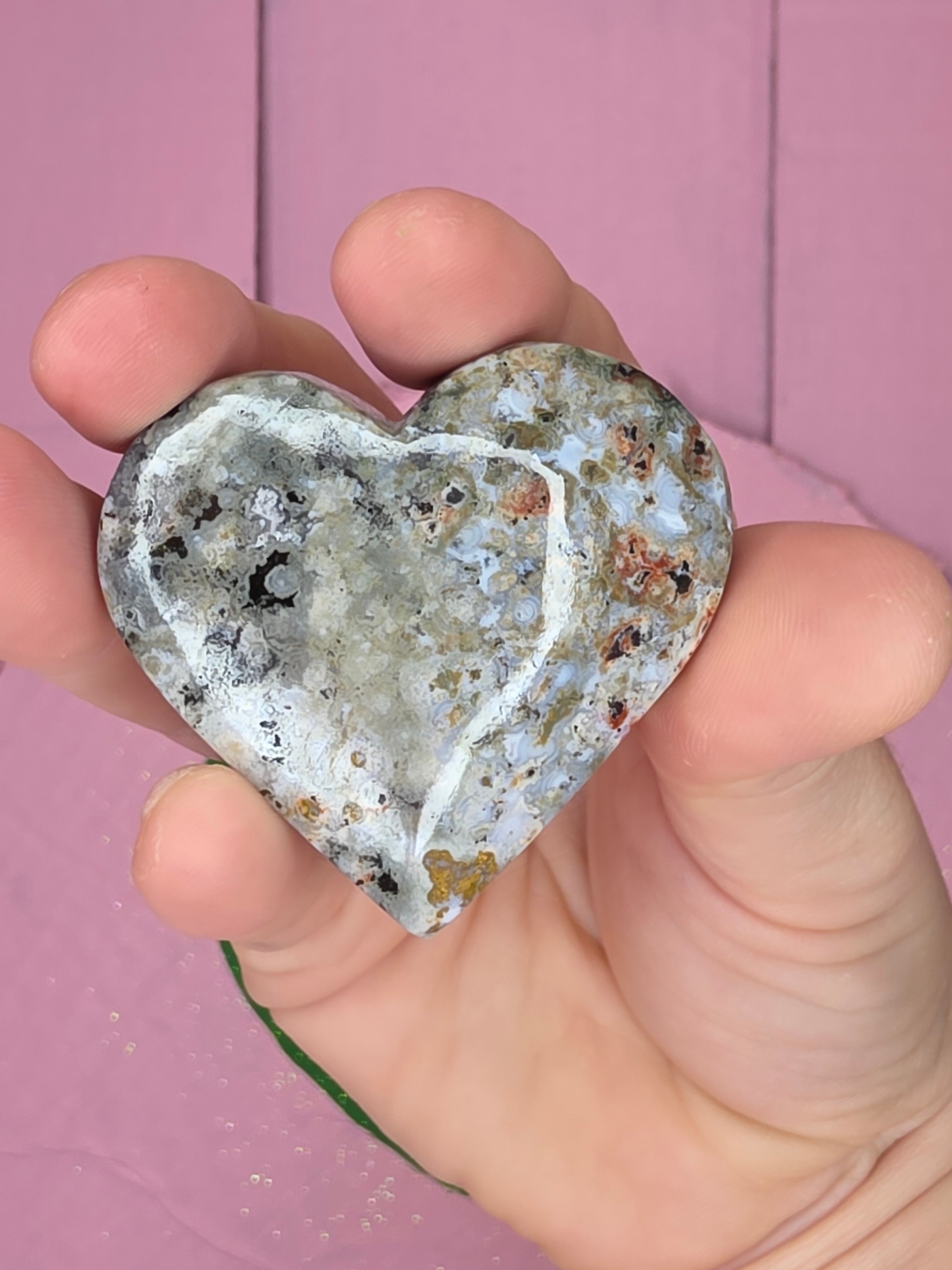 8th Vein Ocean Jasper Heart A