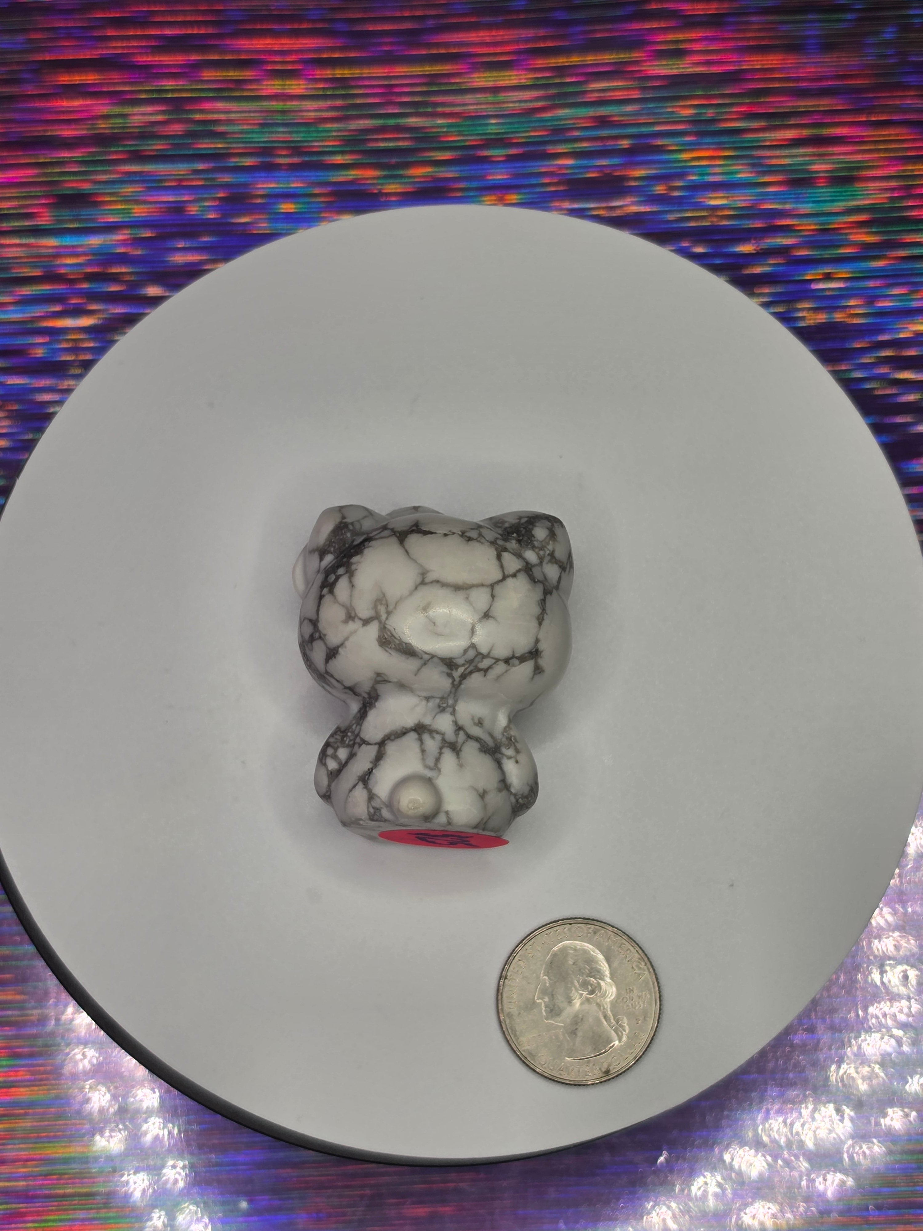 Howlite Hello Kitty B