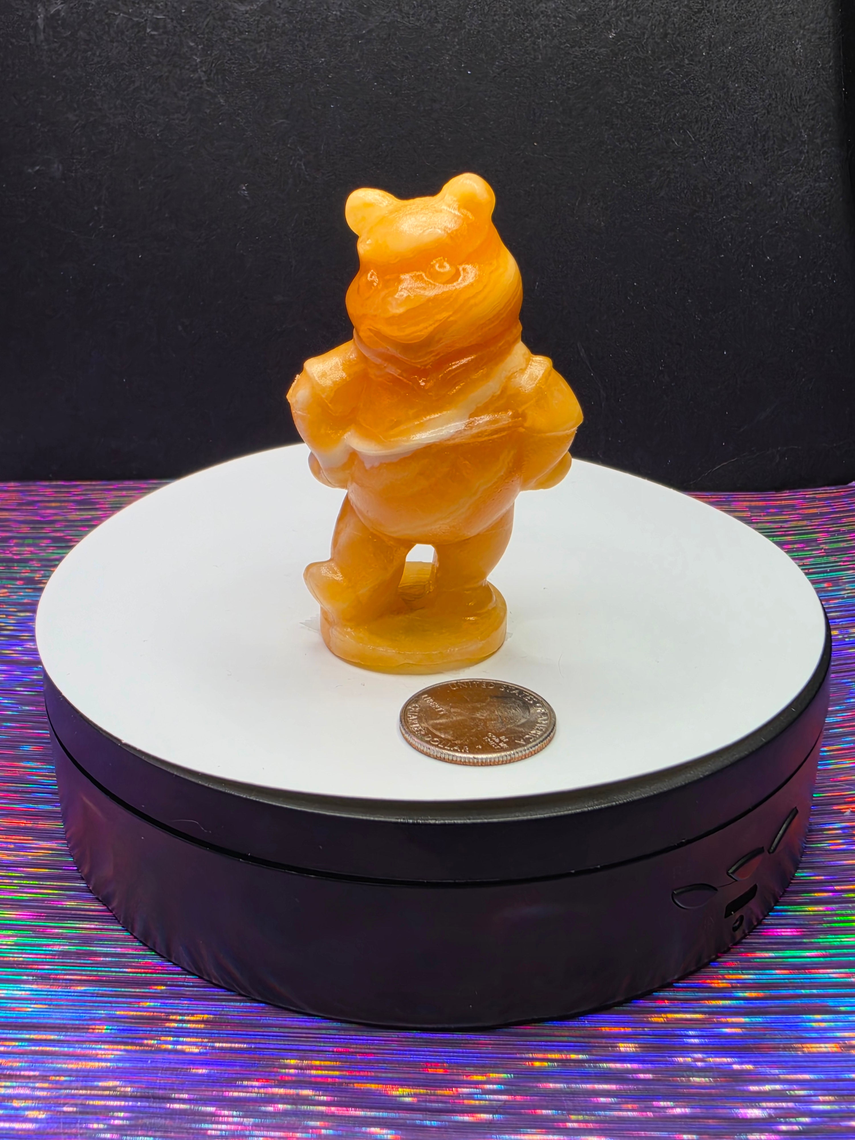 Honey Calcite Pooh Bear B