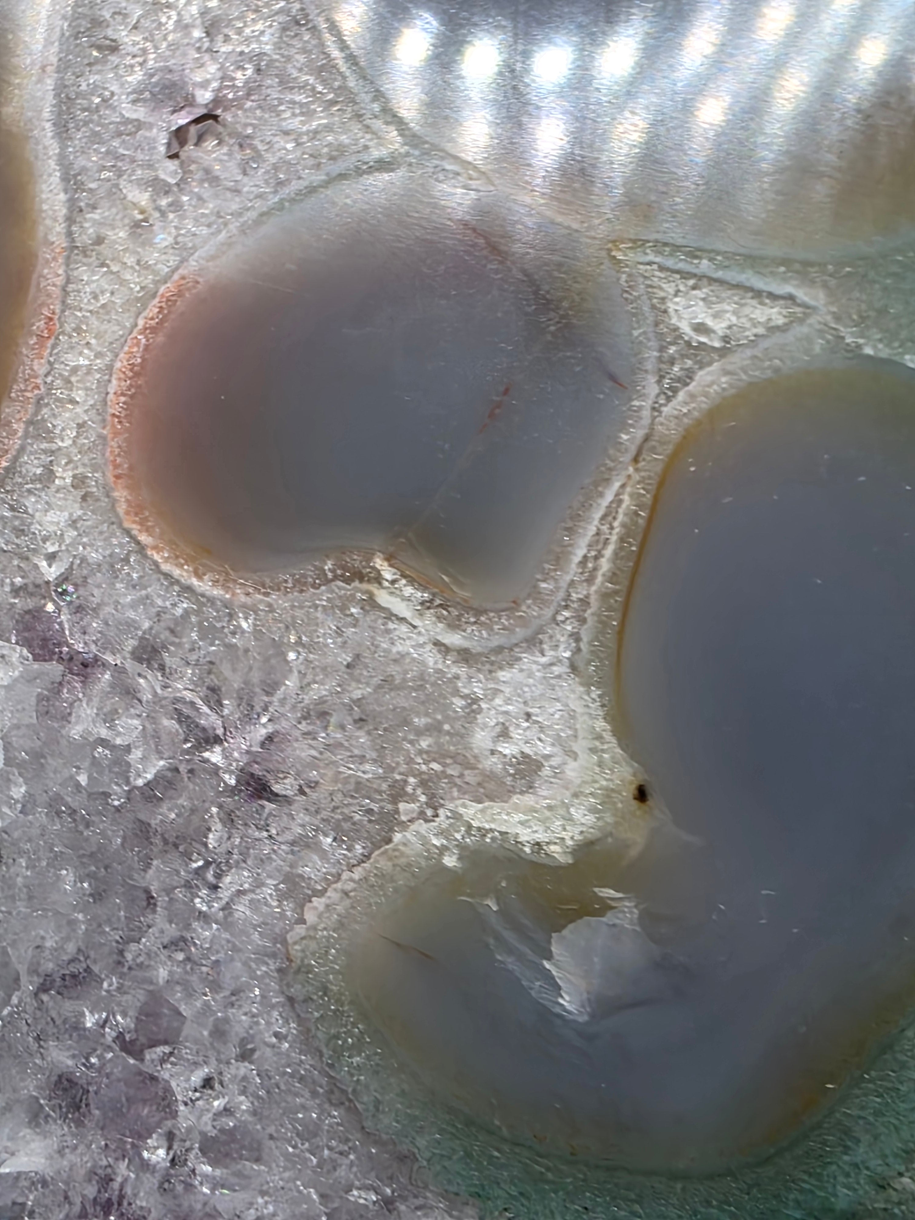 Agate Amethyst Diamond A