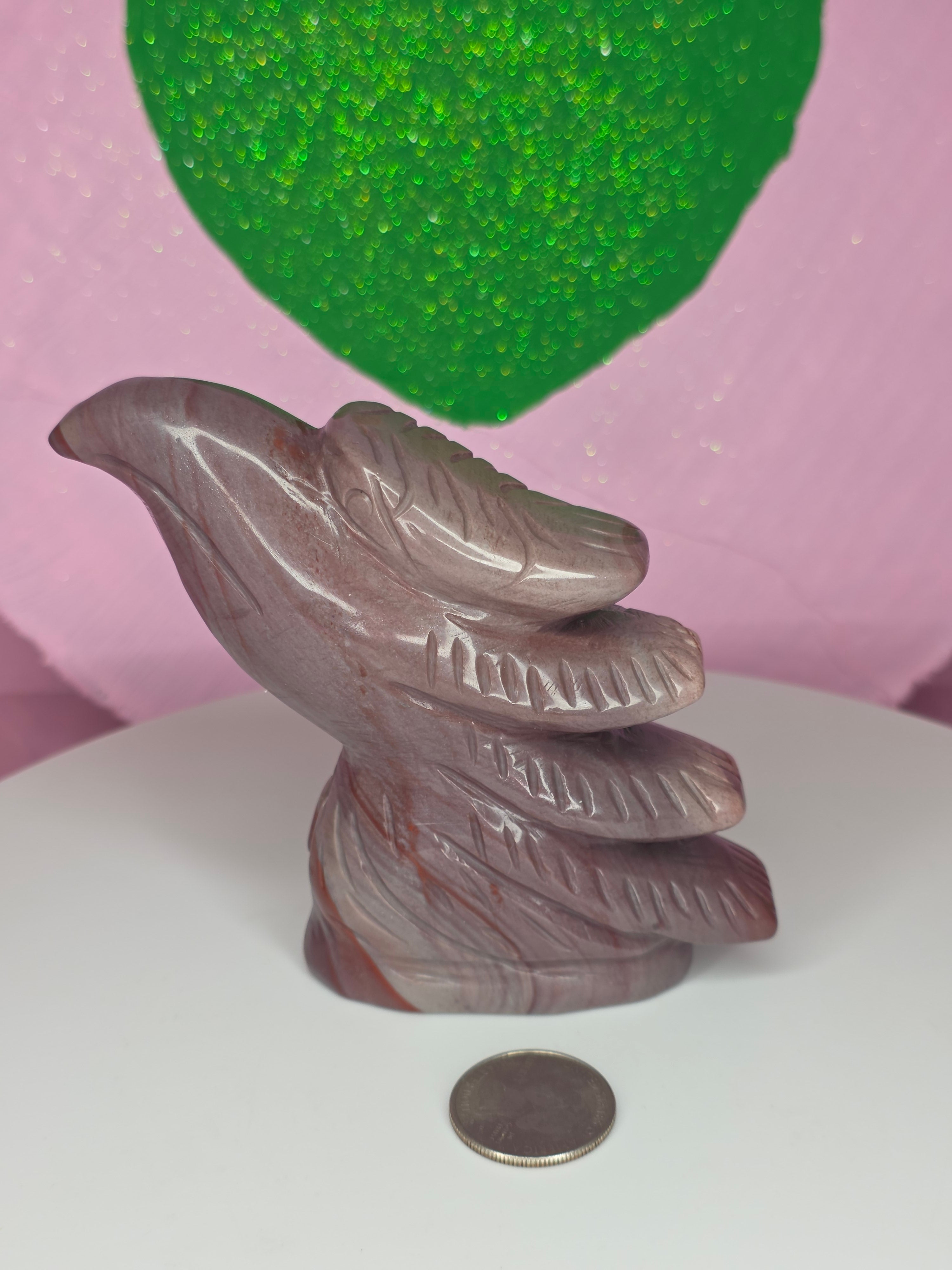 Mookaite Jasper Eagle Head C