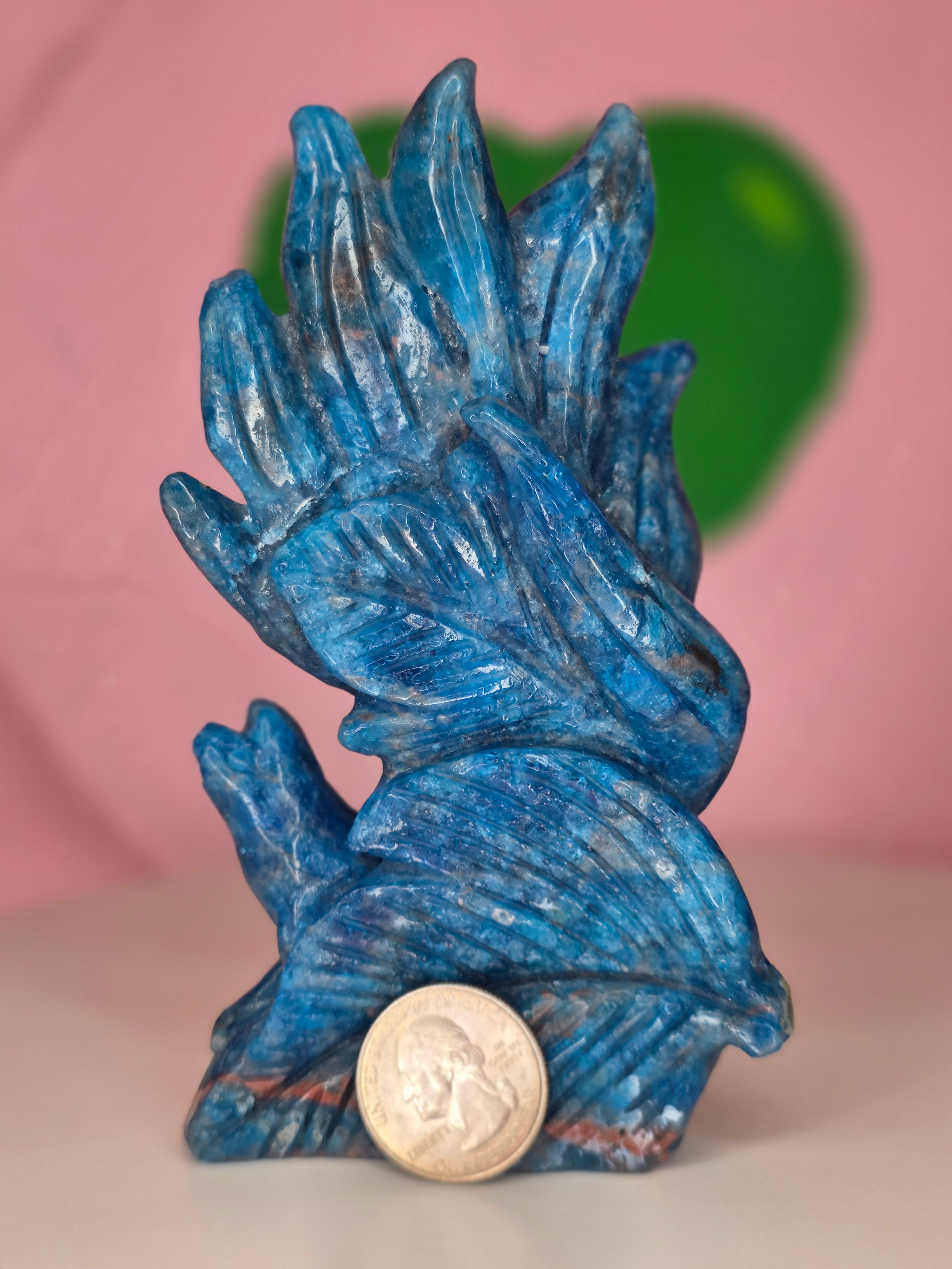 Blue Apatite Nine Tail Fox A