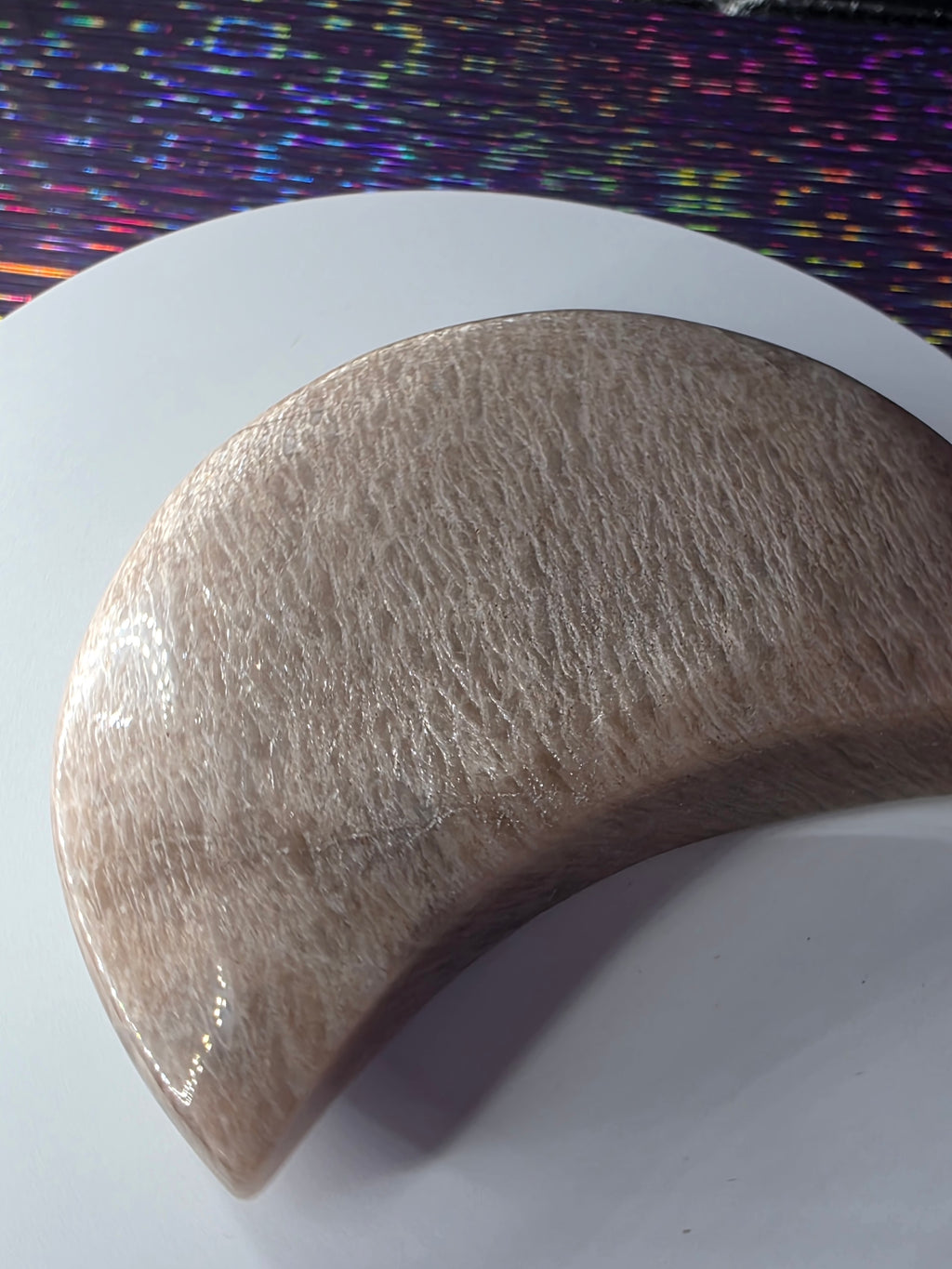 Peach Moonstone Moon B