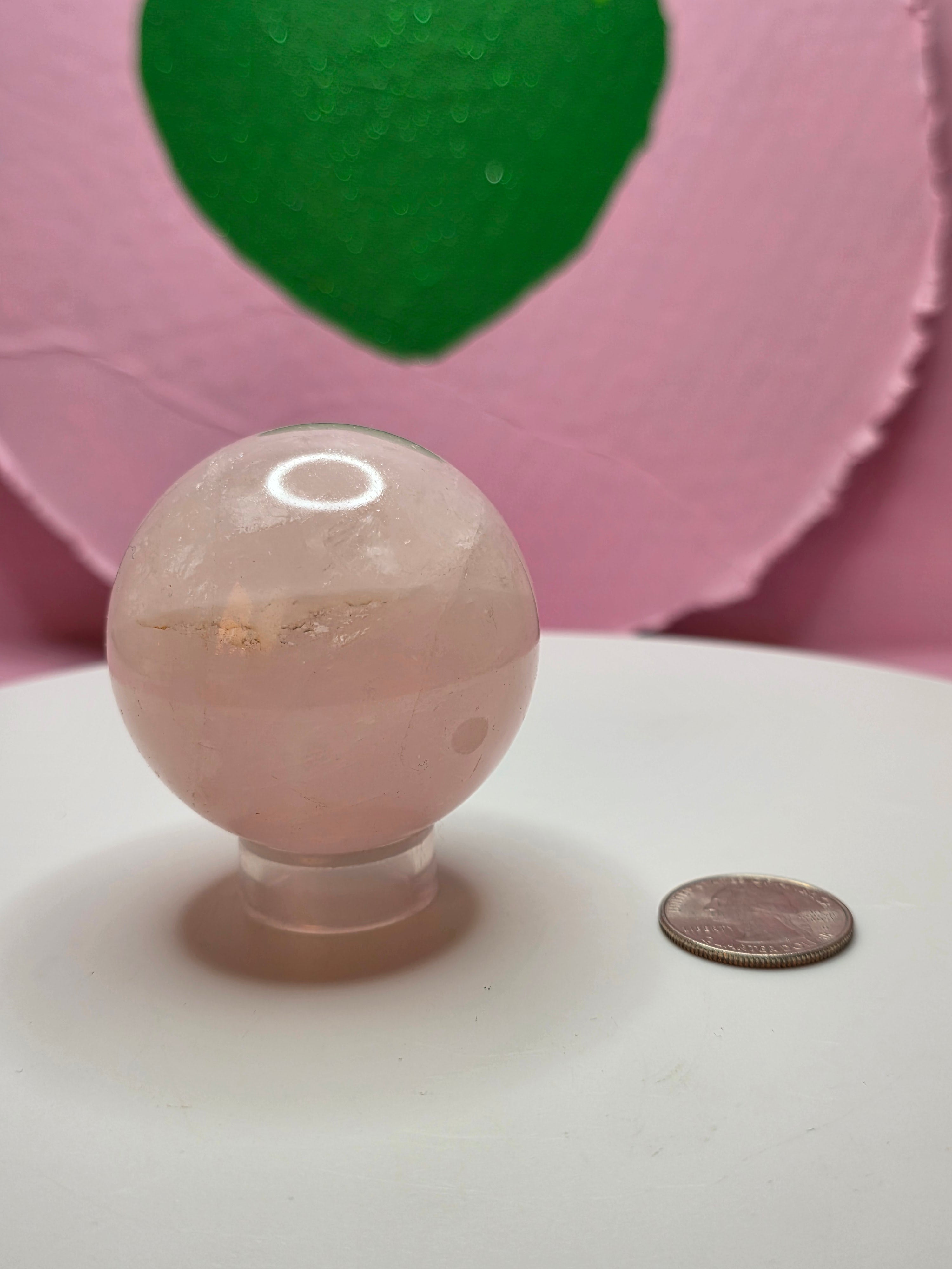 Rose Quartz Sphere A