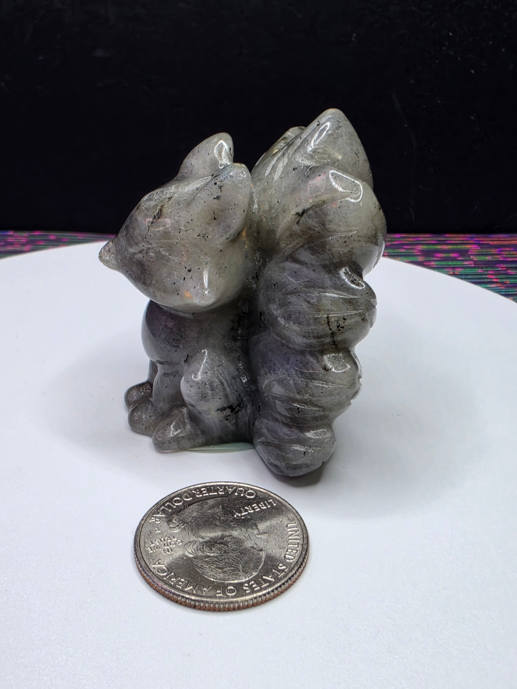 Labradorite Nine Tail Fox
